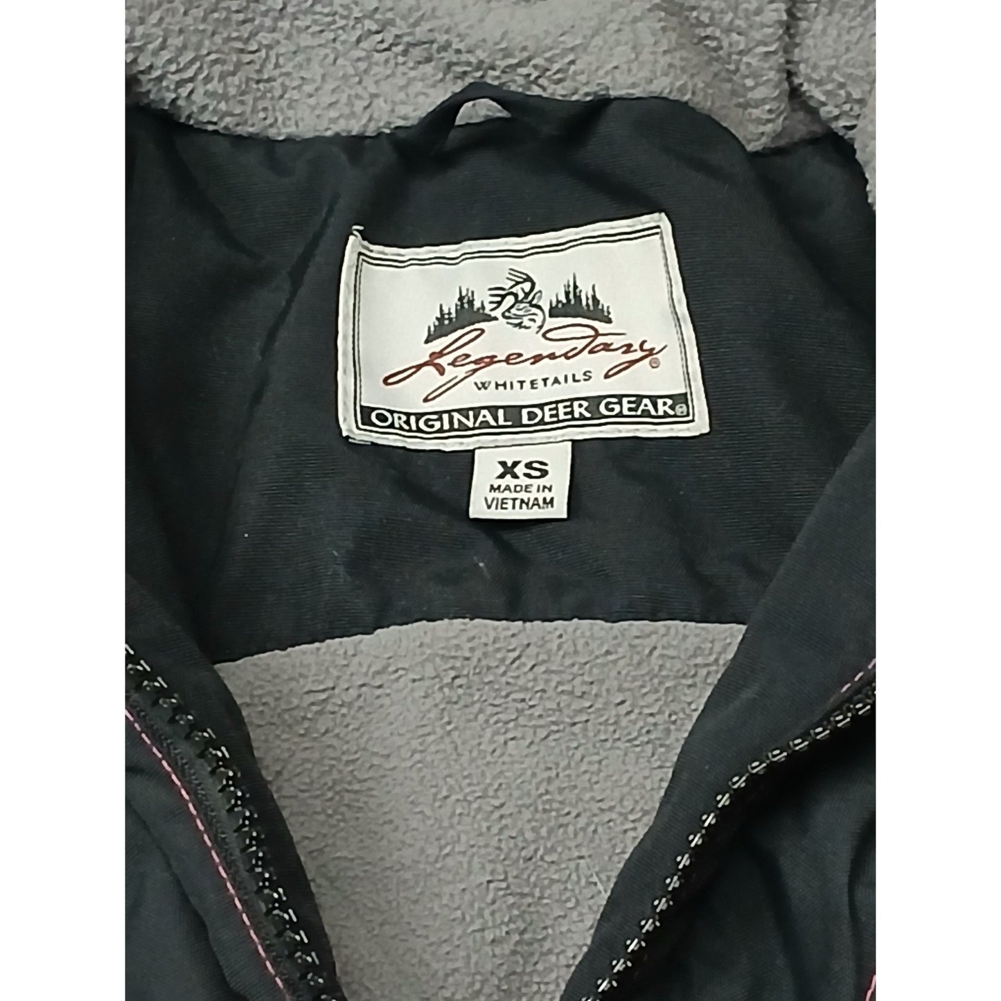 Legendary Whitetails (XS) Black Polar Trail Pro Series Winter Jacket