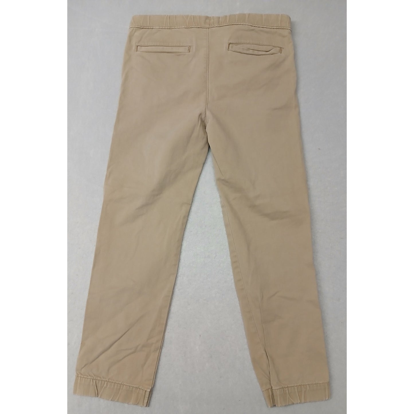 Urban Pipeline (Large) Beige Chino Khaki Stretch Ankle Pants