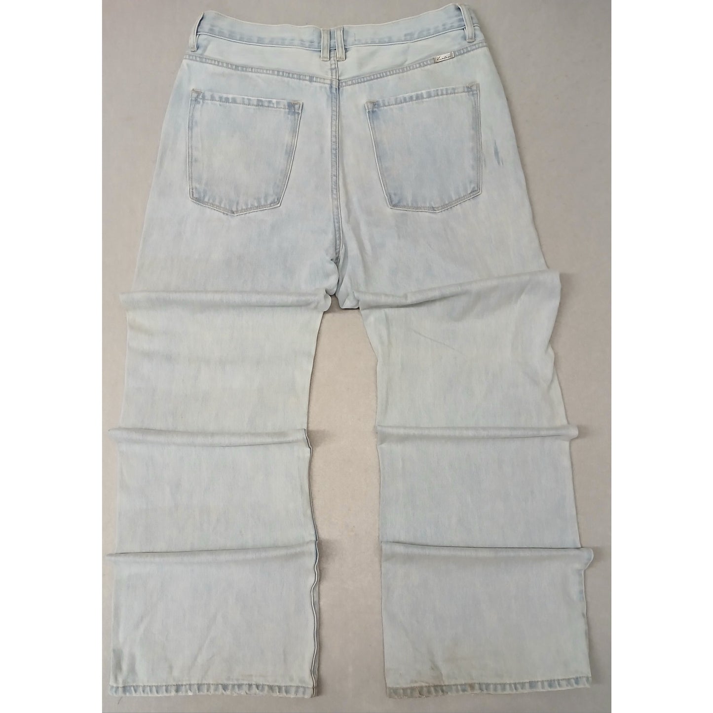 KanCan (13/30) Vintage Mid Rise Wide Leg Light Denim Jeans