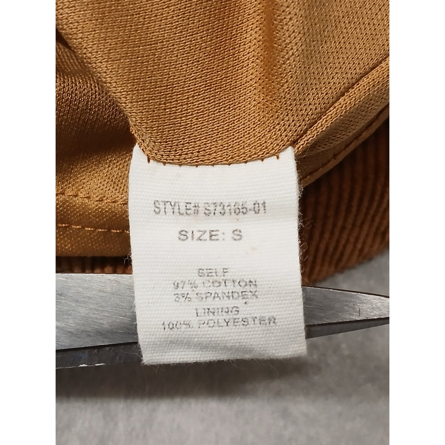 Altar'd State (Small) Caramel Corduroy Mini Skirt
