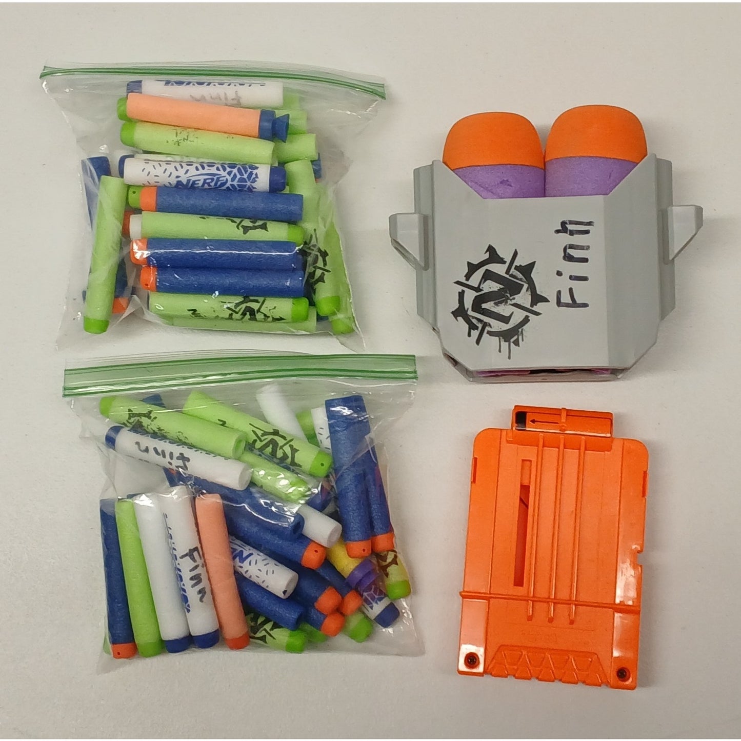 NERF (Various) Toy Play Guns With Foam Bullets