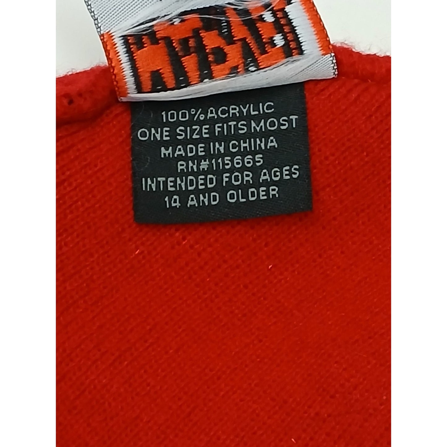 Marvel (OSFM) Red Dead Pool Knitted Ponytails Acrylic Beanie