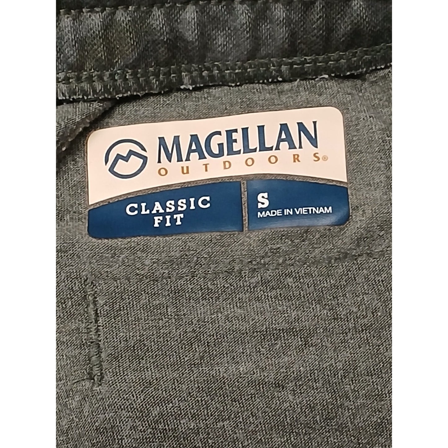 Magellan (Small) Men's Green Camouflage String Utililty Shorts