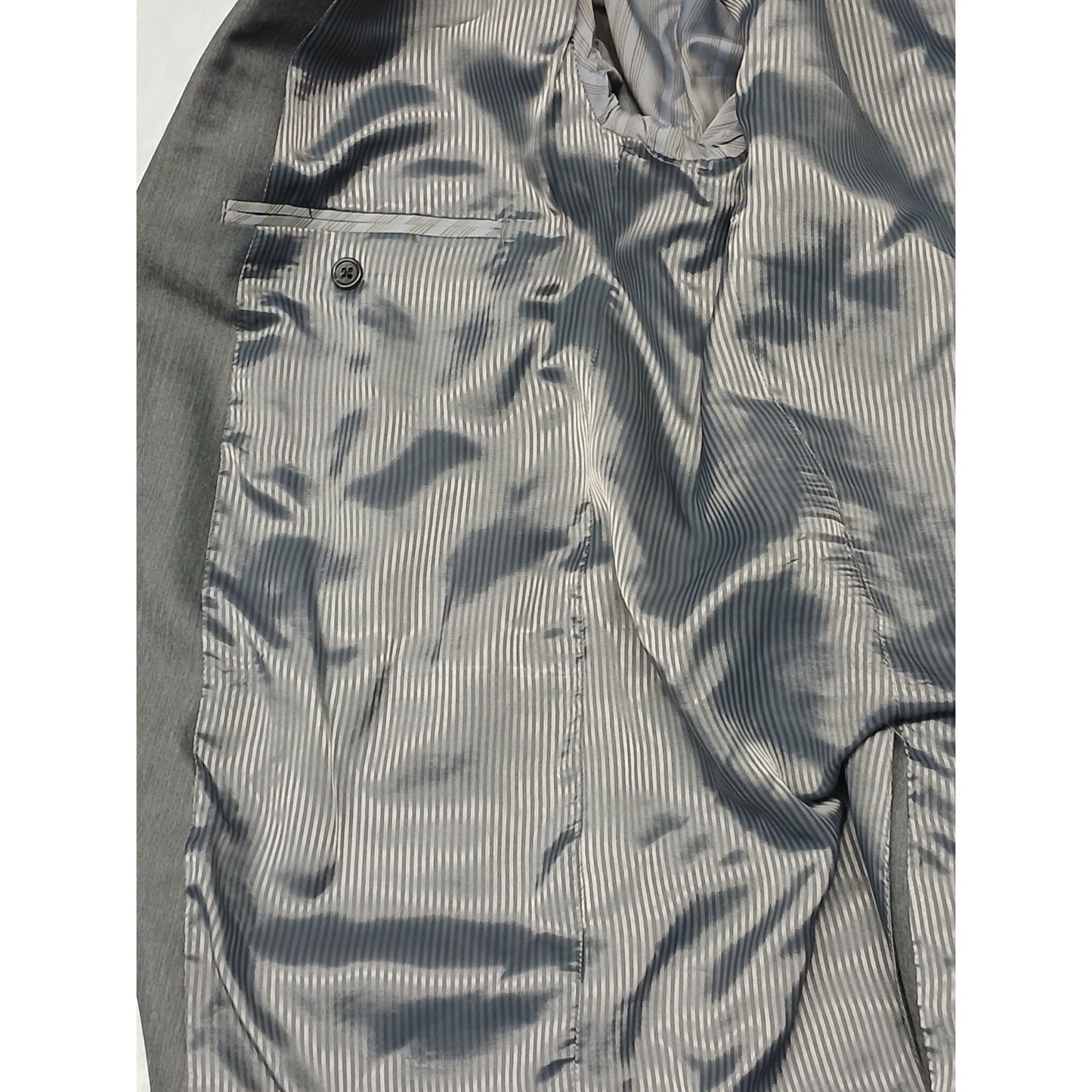 Joseph Aboud Gray (42R) Men's Gray Relaxed Fit Blazer
