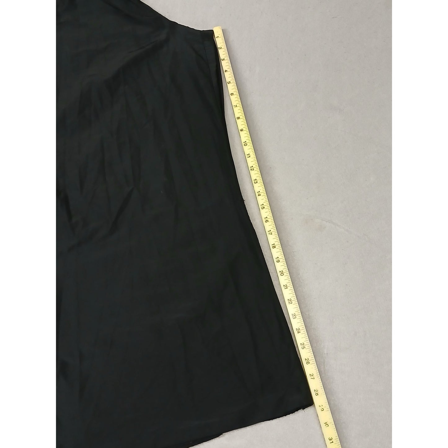 Zara (XL) Black High Waisted Parachute Synthetic Trousers