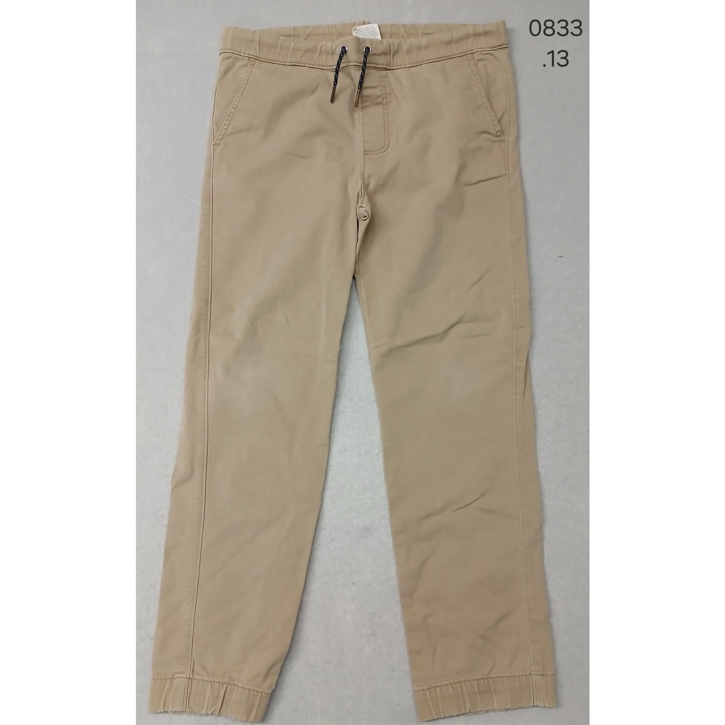 Urban Pipeline (Large) Beige Chino Khaki Stretch Ankle Pants