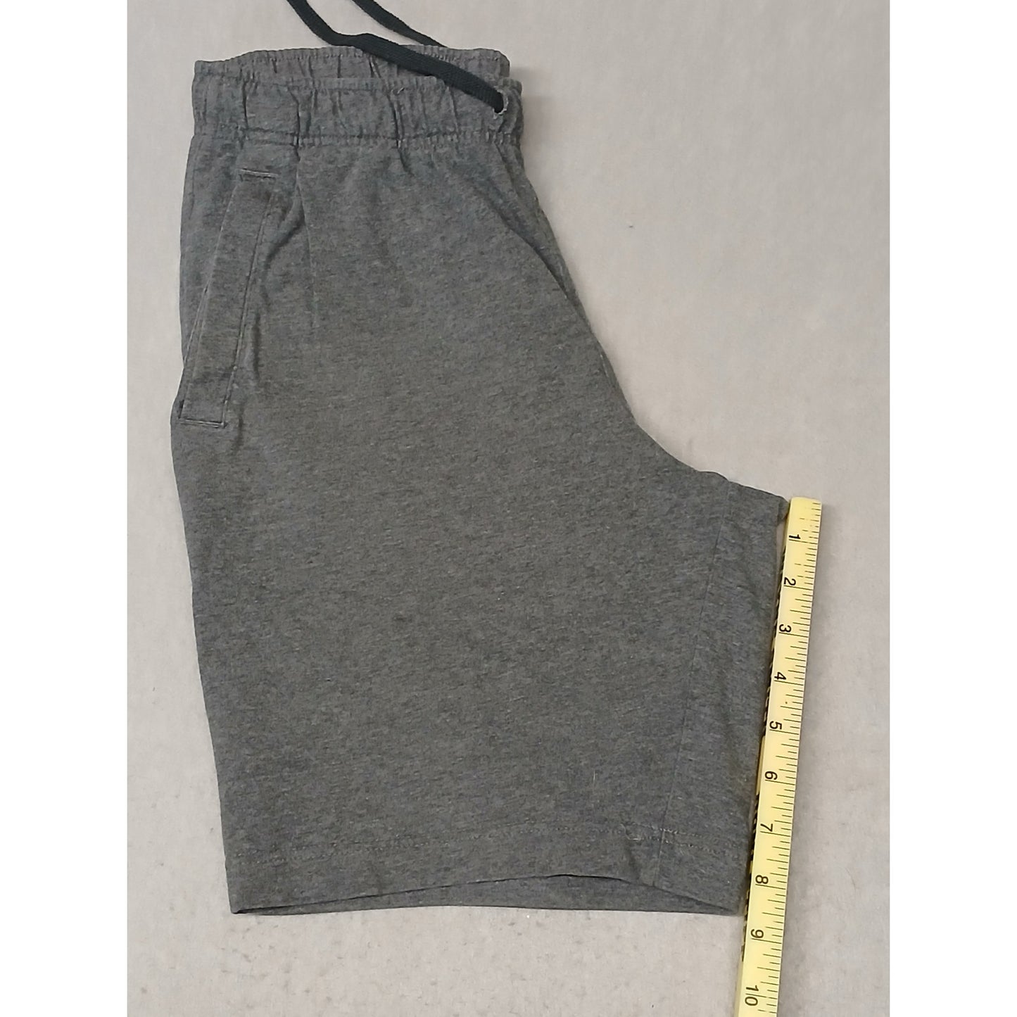 Nike (Small) Men's Gray Cotton Fleece Training Shorts