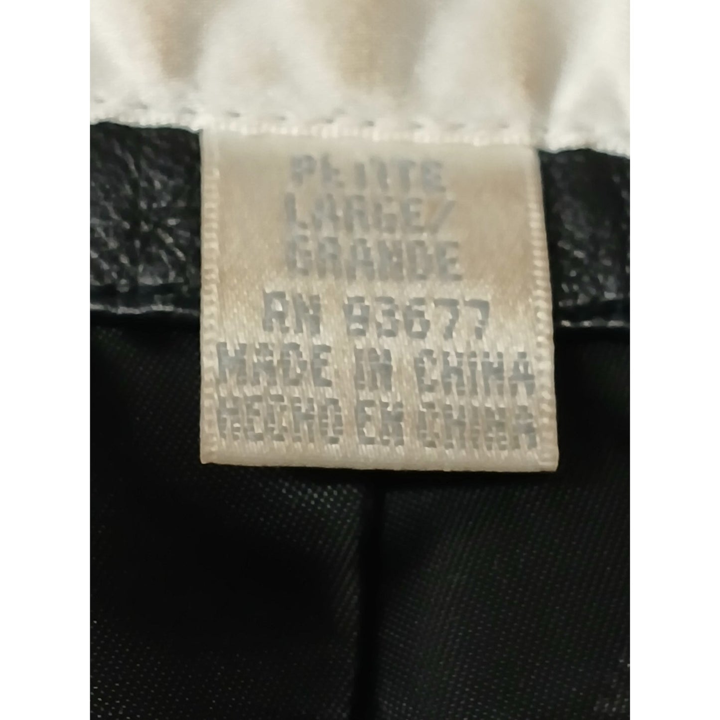 Worthington (Large) Vintage Genuine Basic Zip Leather Jacket