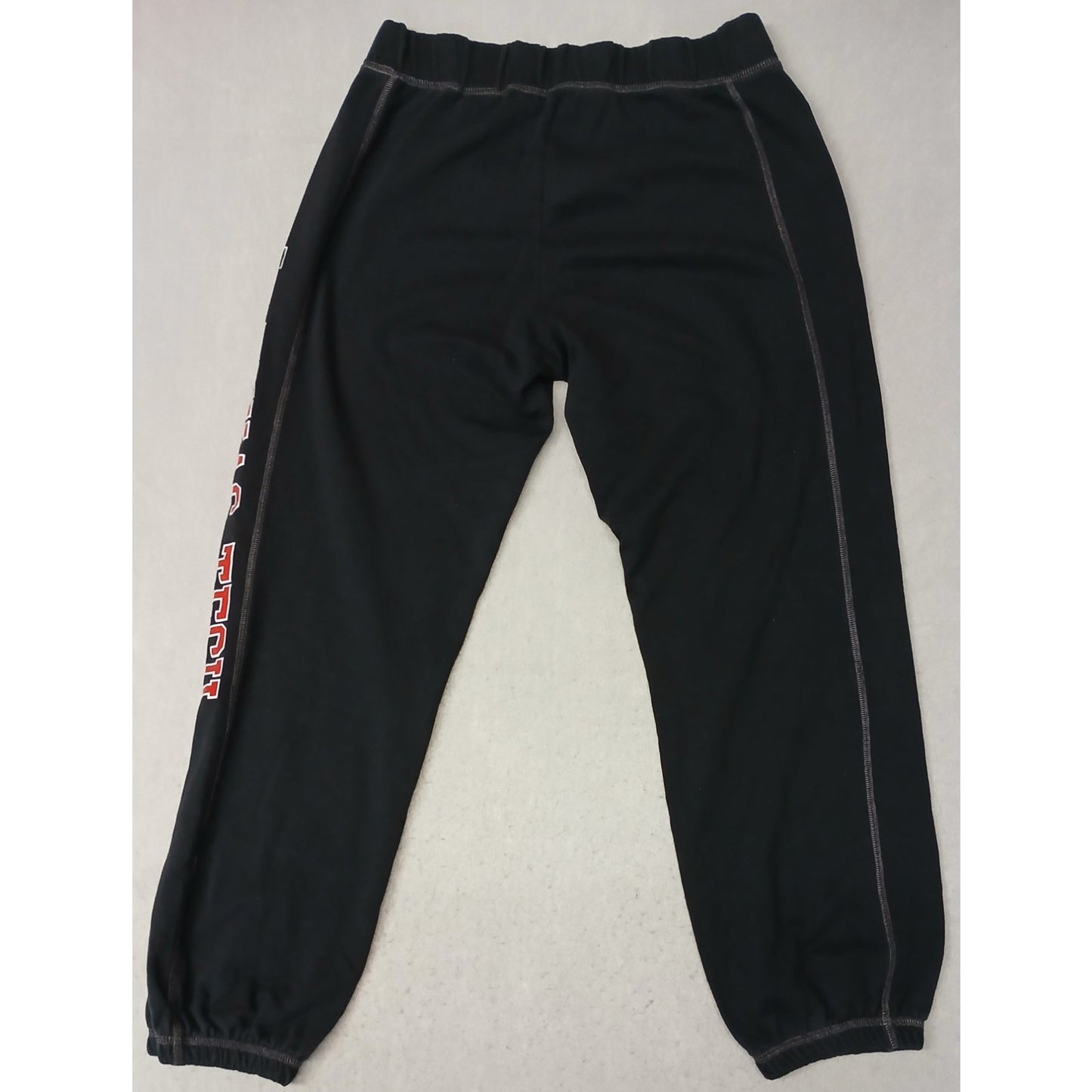 U-Trau (Large) Adults Black TTU Red Raiders Legging Sweatpants