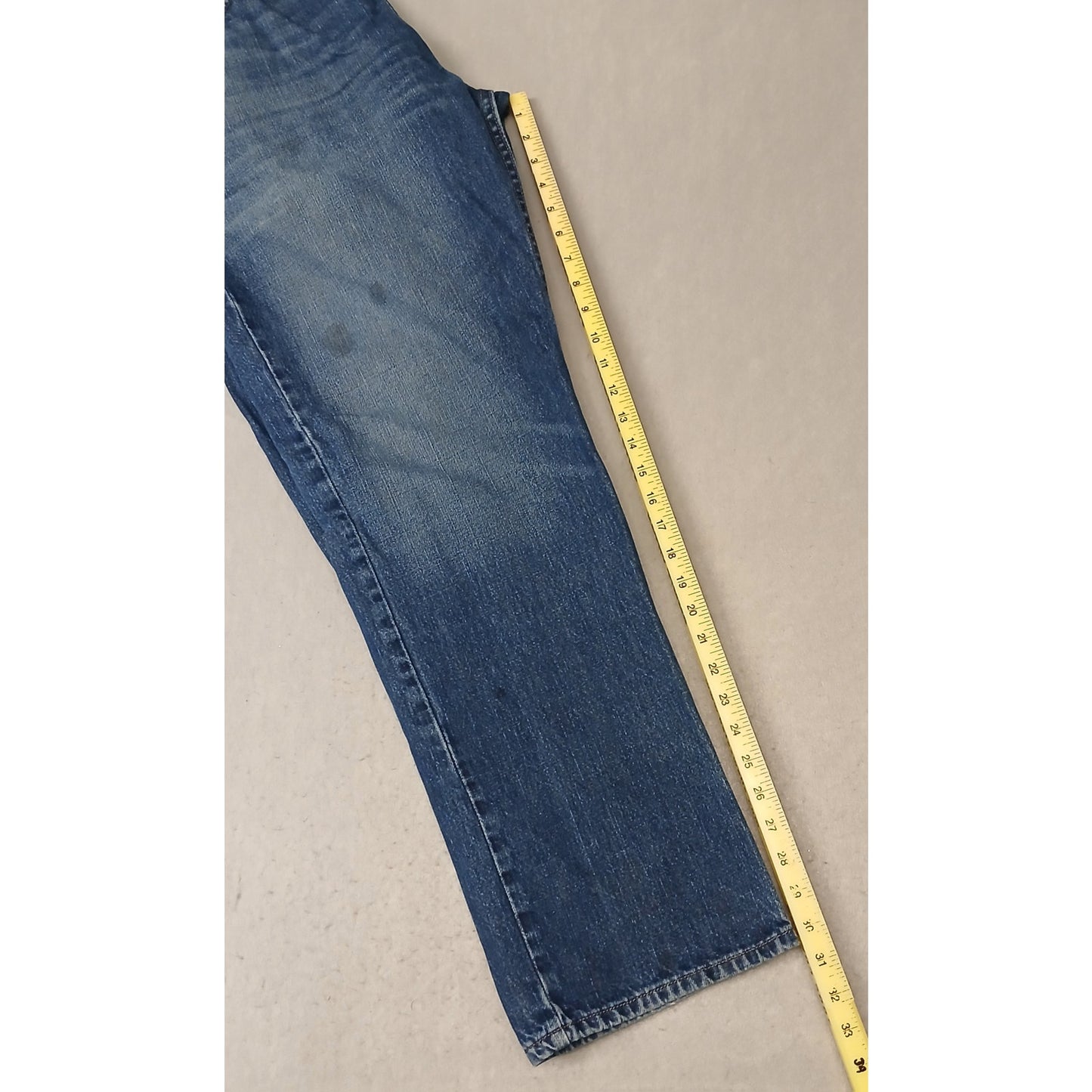 Arizona (38x32) Men's Straight Relaxed Blue Denim Jeans