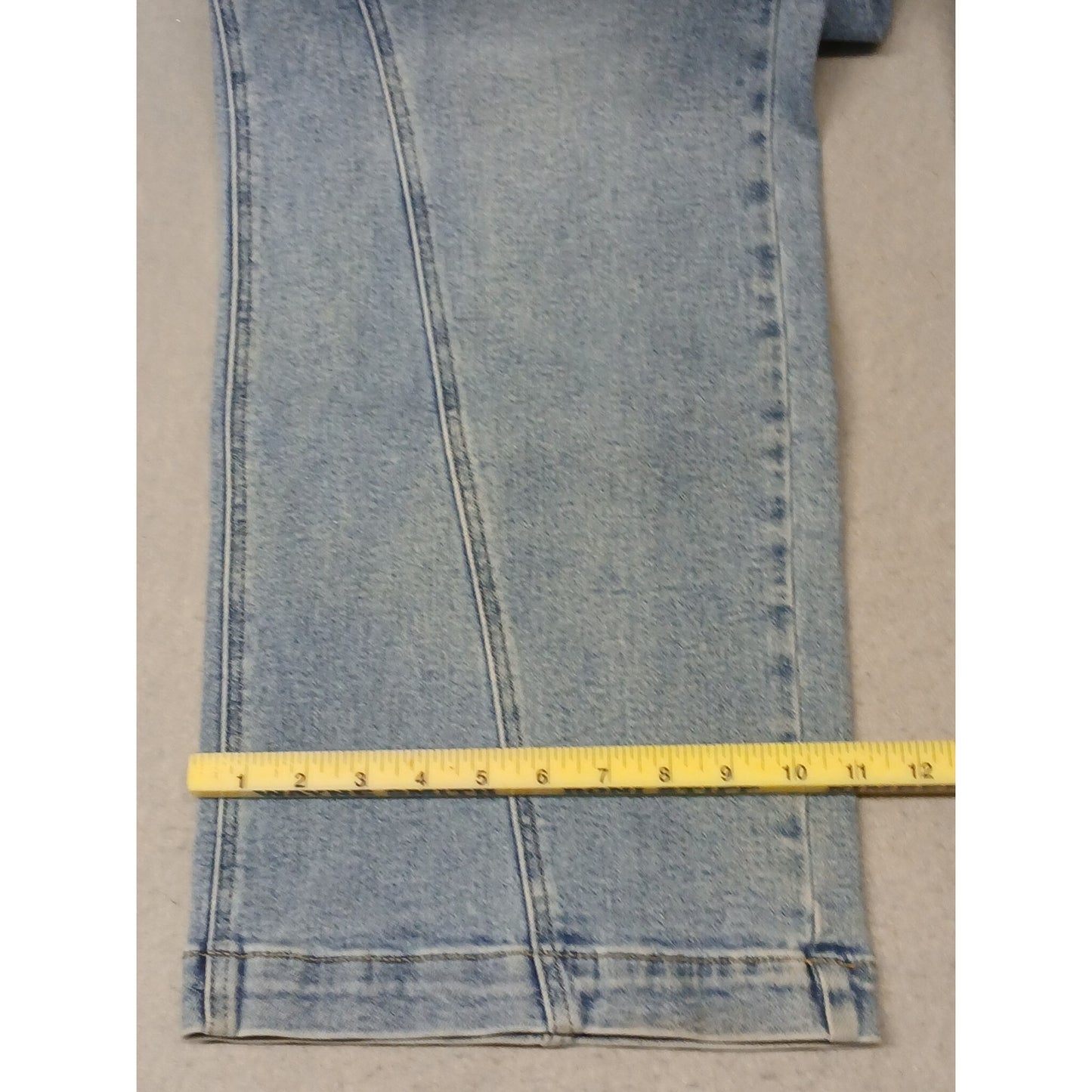 Judy Blue (18W) Women's Baggy Boot Cut Blue Denim Jeans