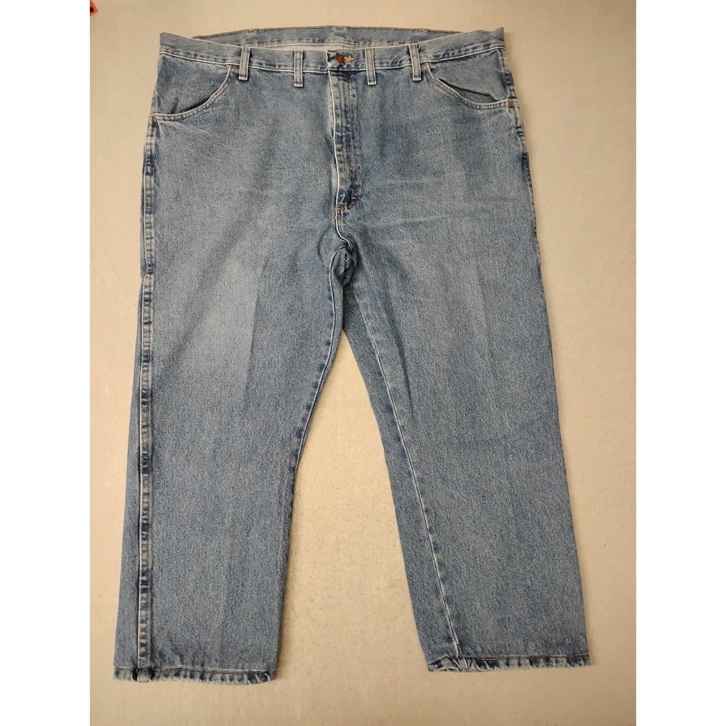 Ruslter (44x30) Men's Straight Blue Denim Jeans