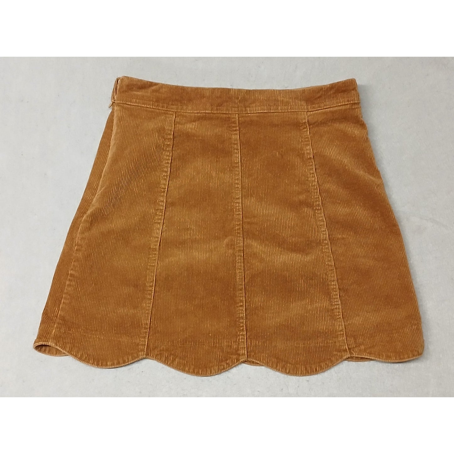Altar'd State (Small) Caramel Corduroy Mini Skirt