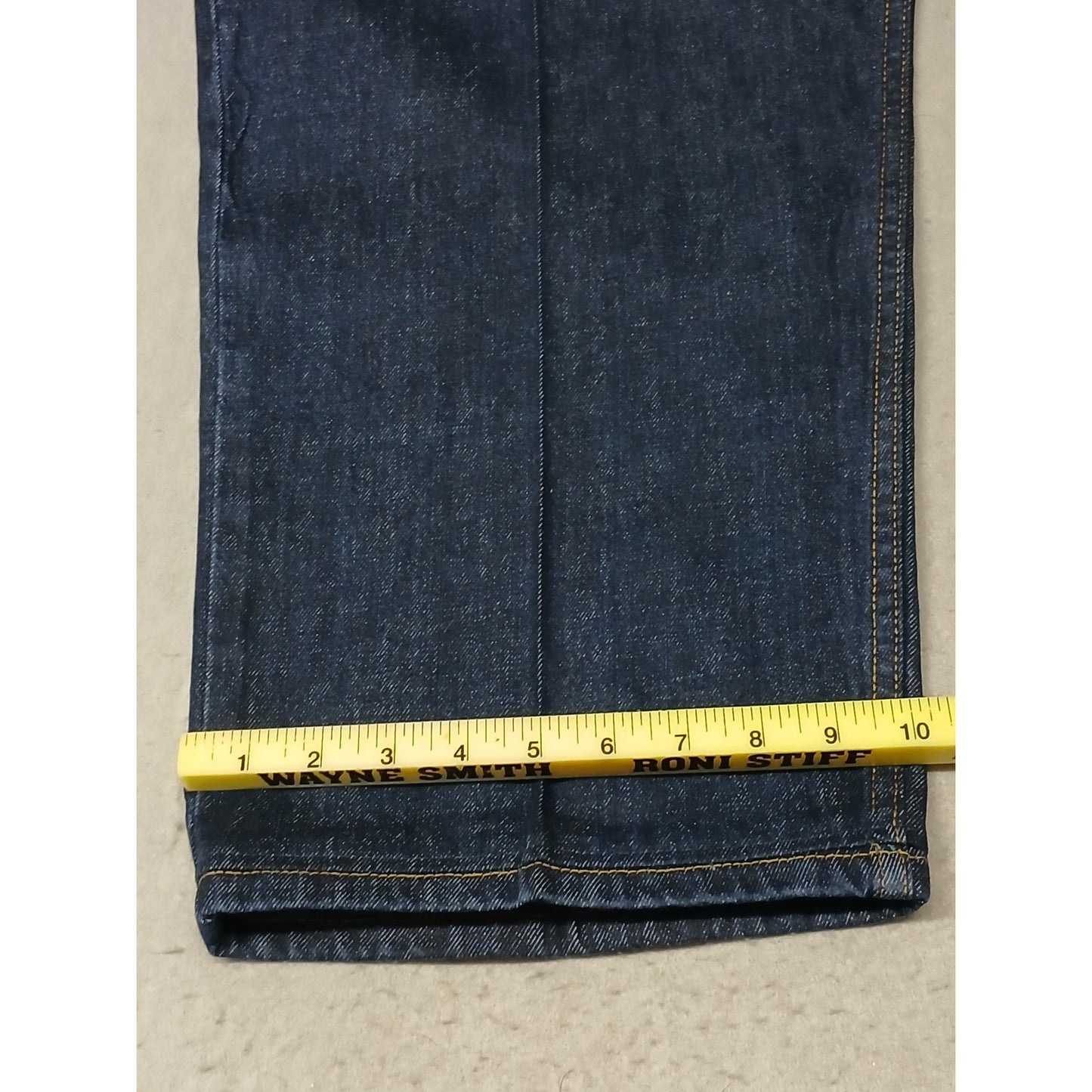 George (50x30) Men's Straight Leg Relaxed Blue Denim Jeans