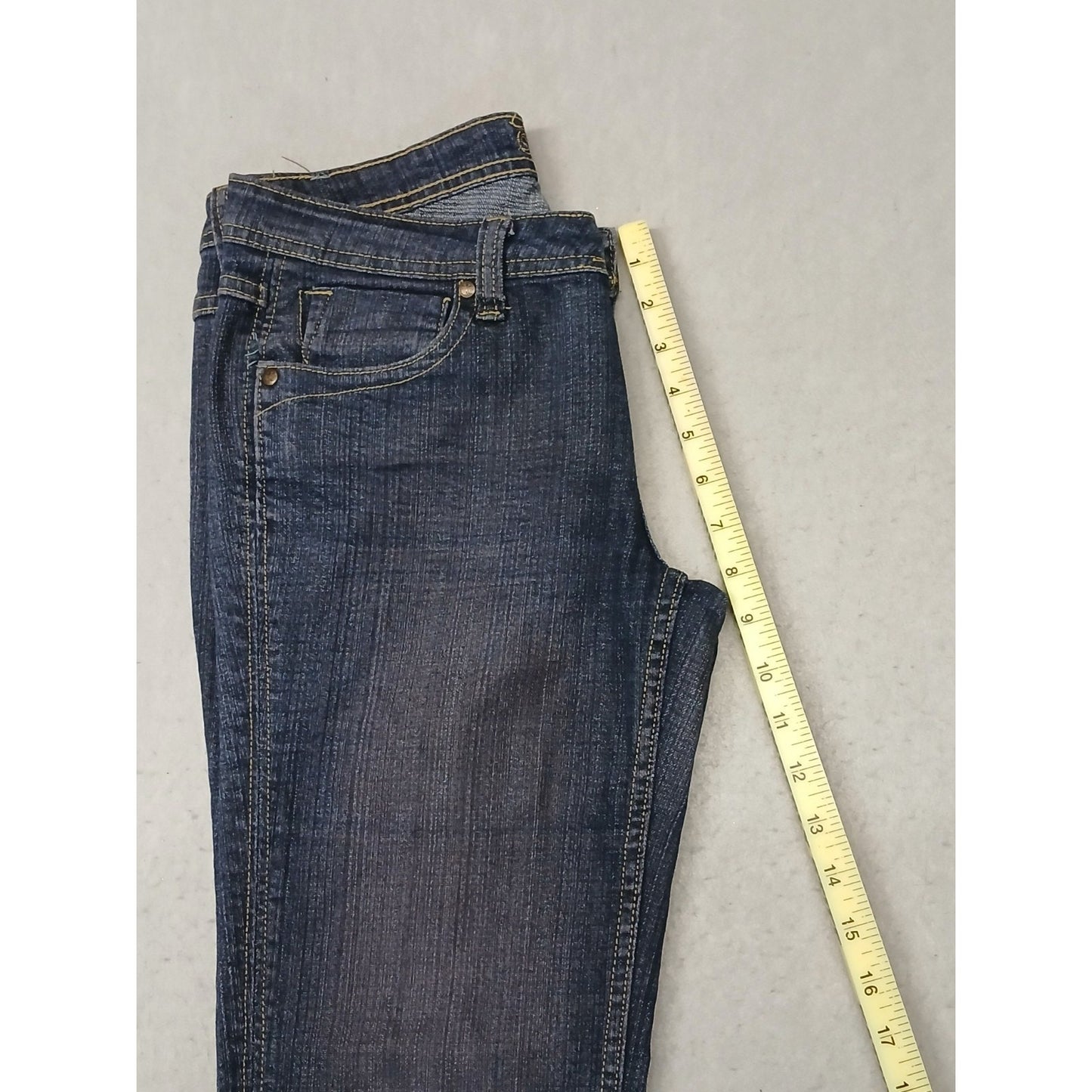 Zana Di (14) Y2K Women's Boot Cut Dark Blue Denim Jeans