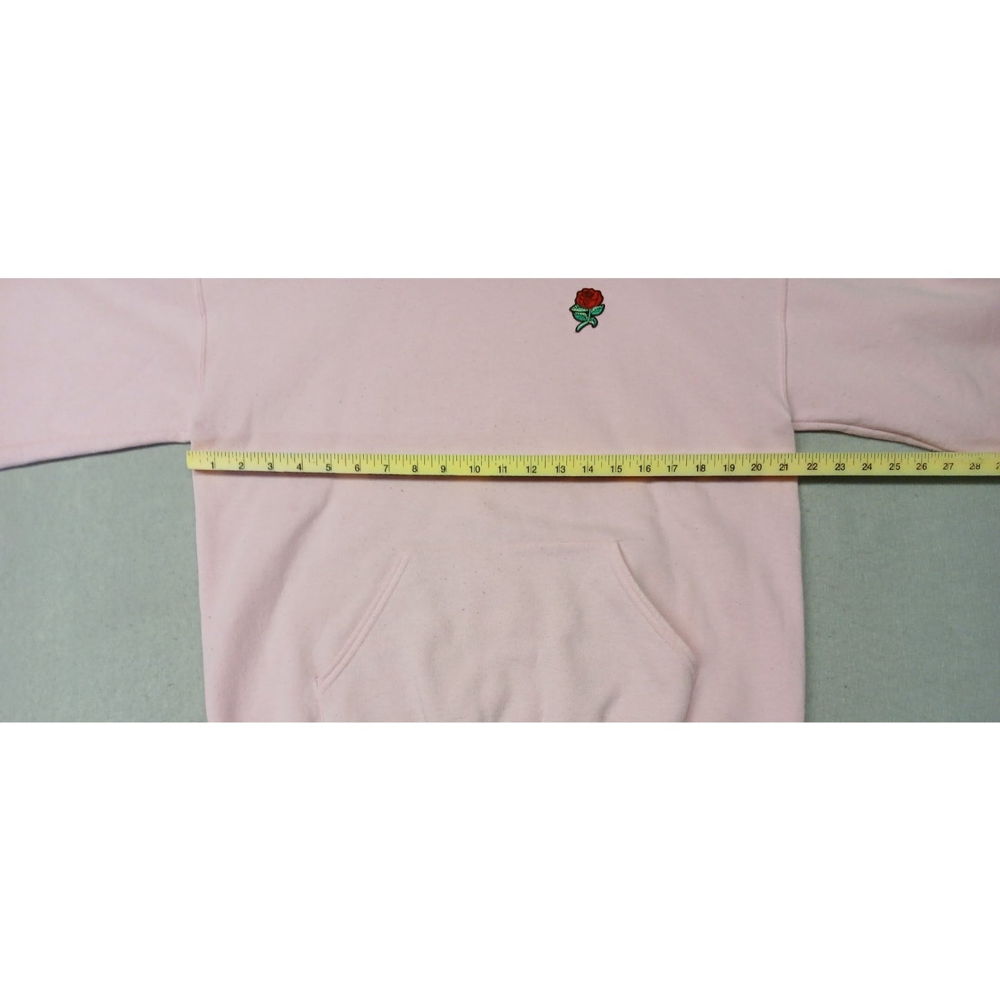 Bowery (Medium) Unisex Pink Pullover Hoodie
