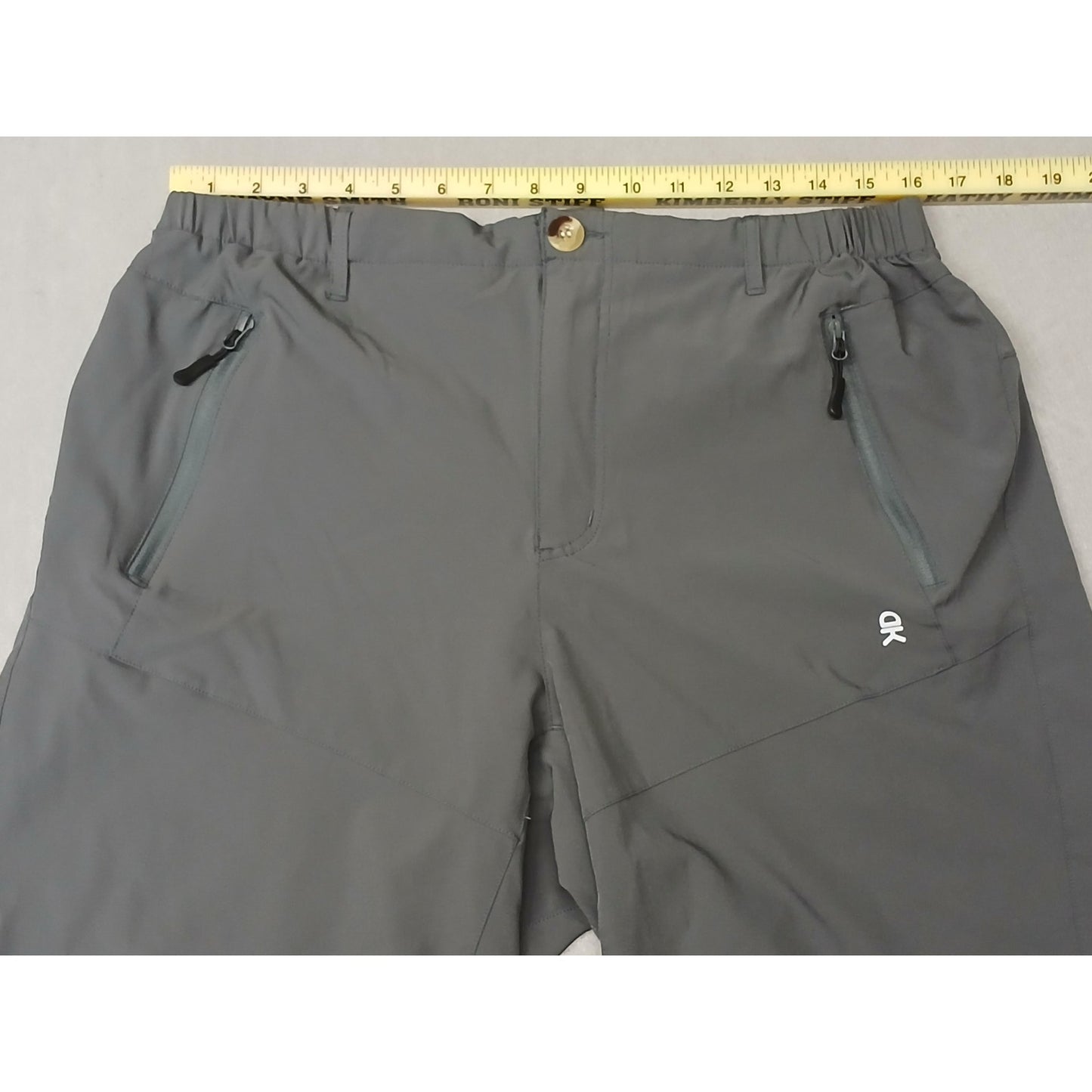 Vuori (32") Men's Gray Athletic Dri Fit Shorts