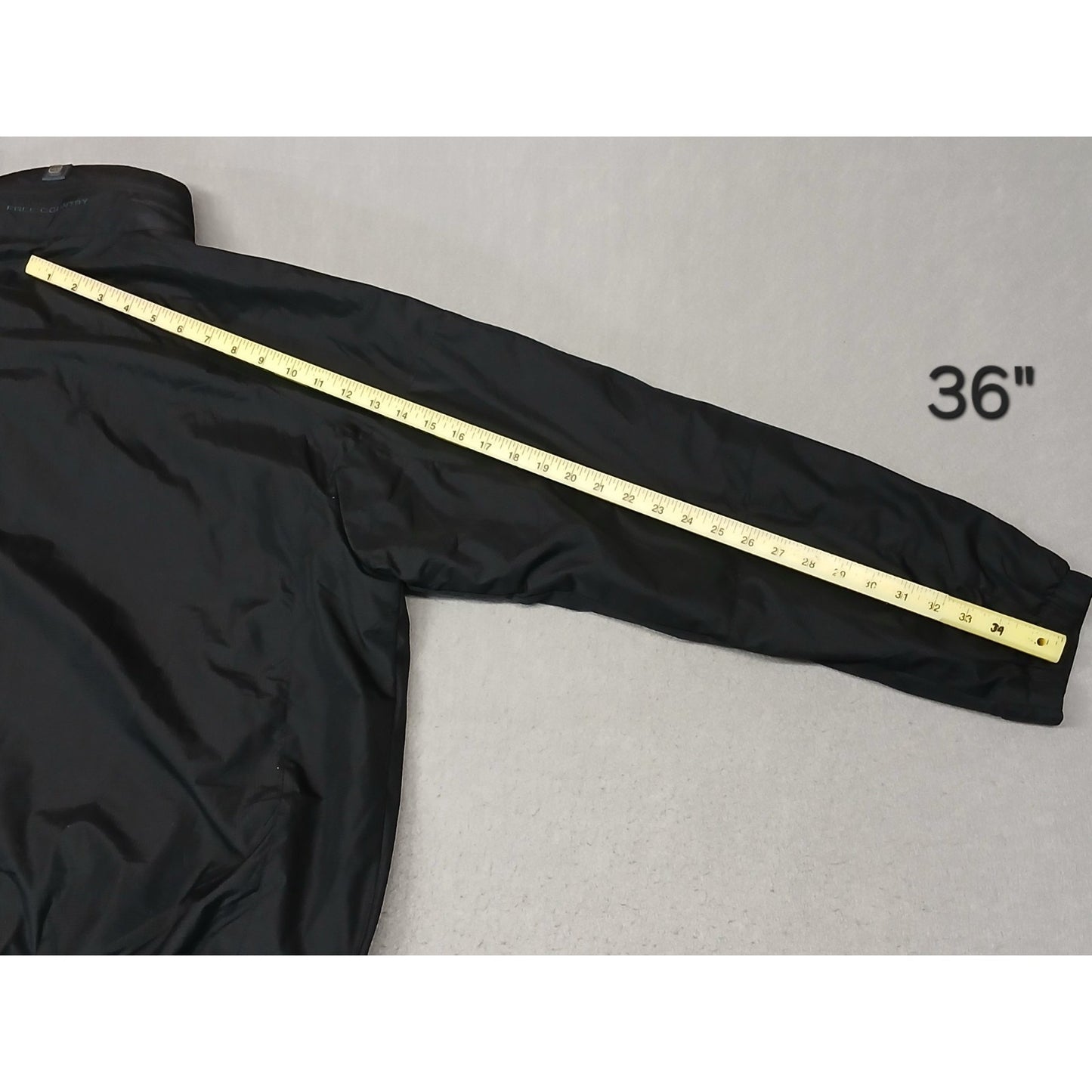 Free Country (Large) Men's Black Windbreaker Insulated Jacket