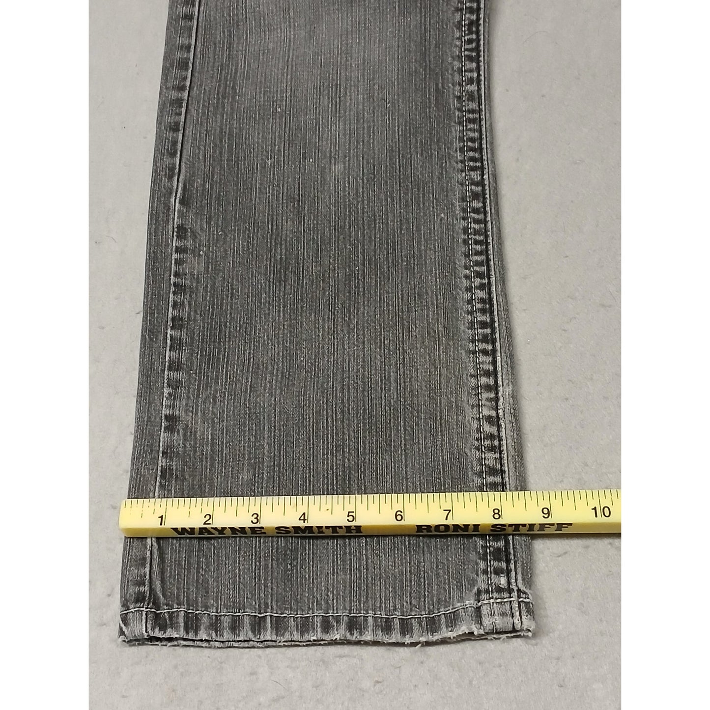 Royal (32x30) Mens Gray Straight Boot Cut Denim Jeans
