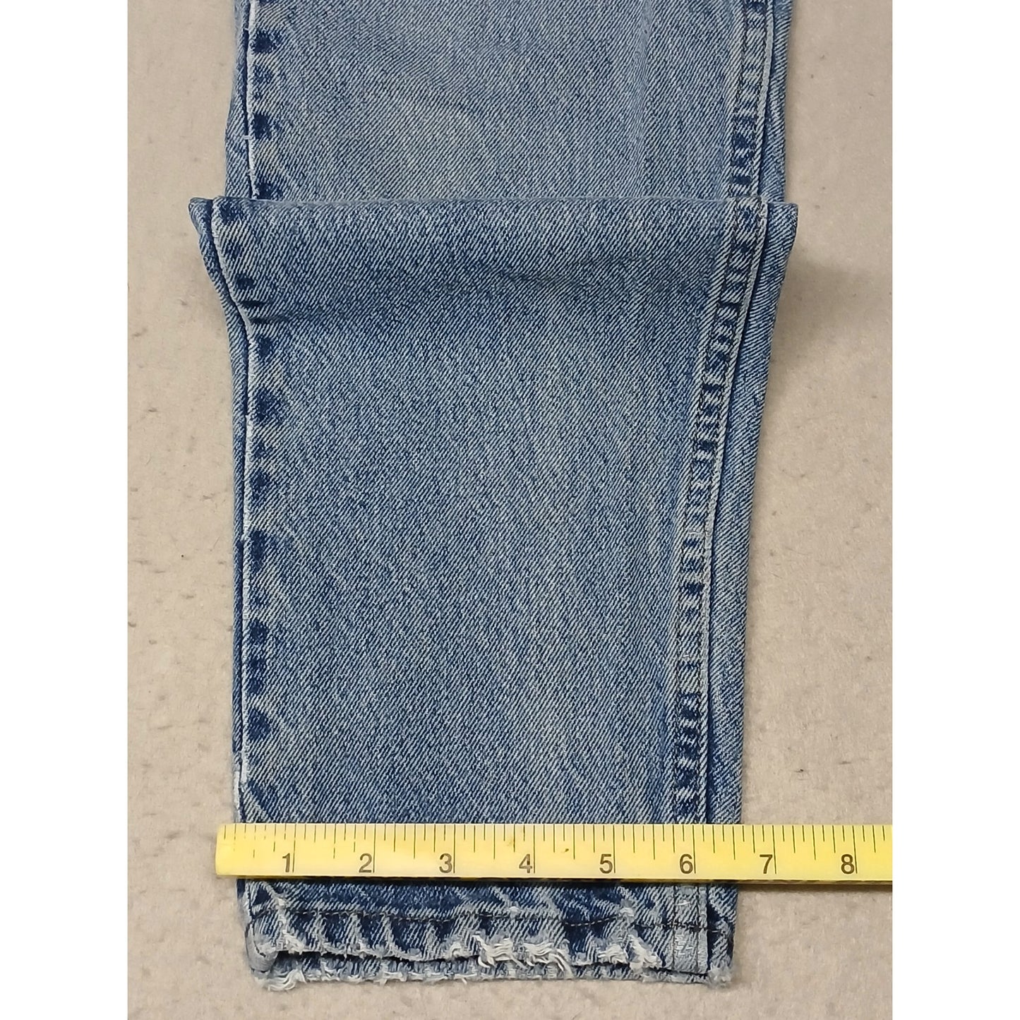Lee (10L) Vintage High Rise Tapered Leg Blue Denim Jeans