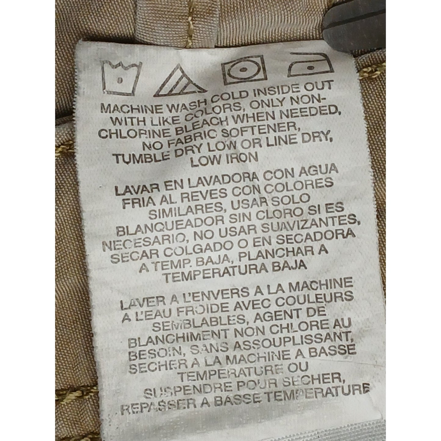 Lee's (40) Men's Tan Khaki Cargo Style Shorts