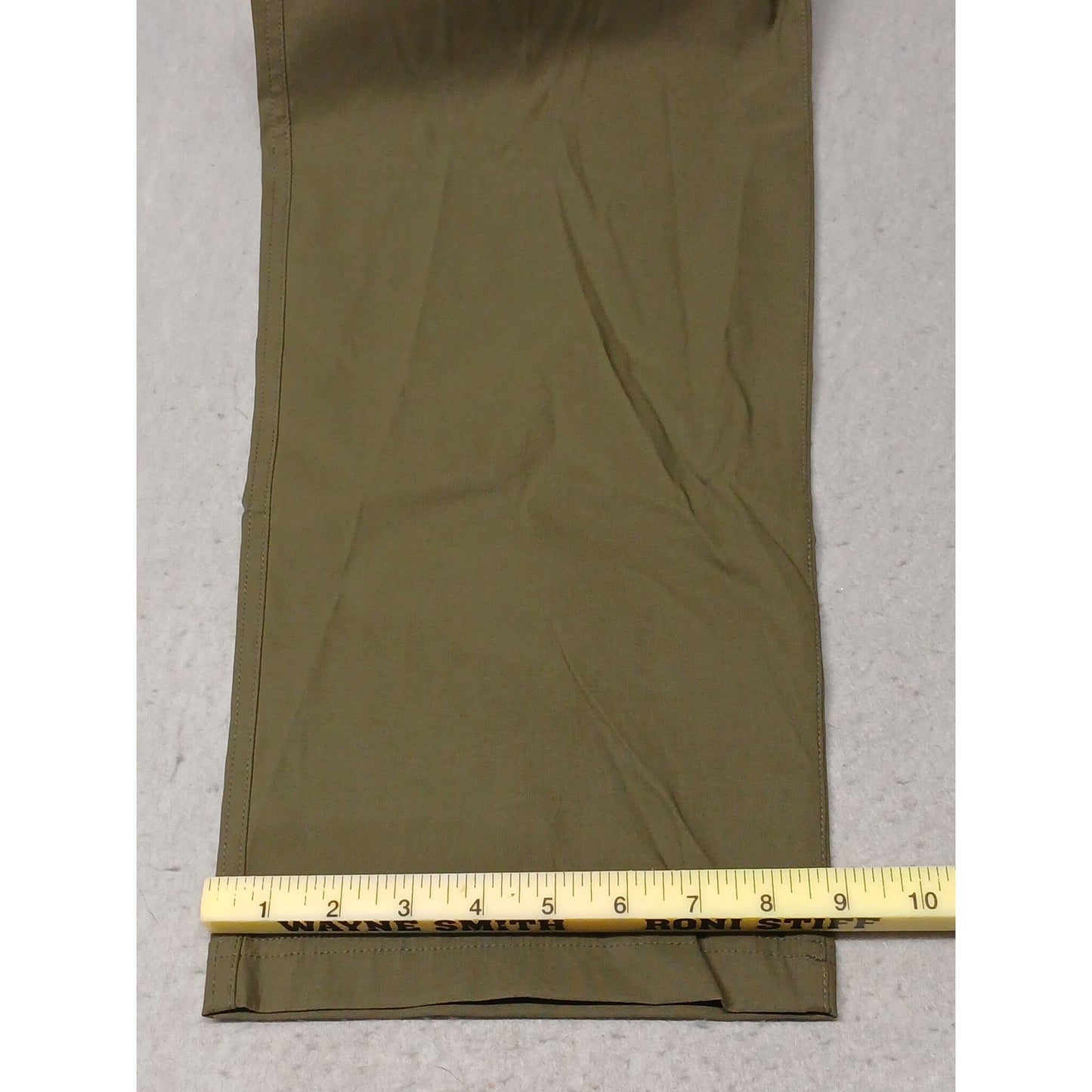 Orvis (36x30) Men's Olive Green Dri-Fit Straight Tech Pants