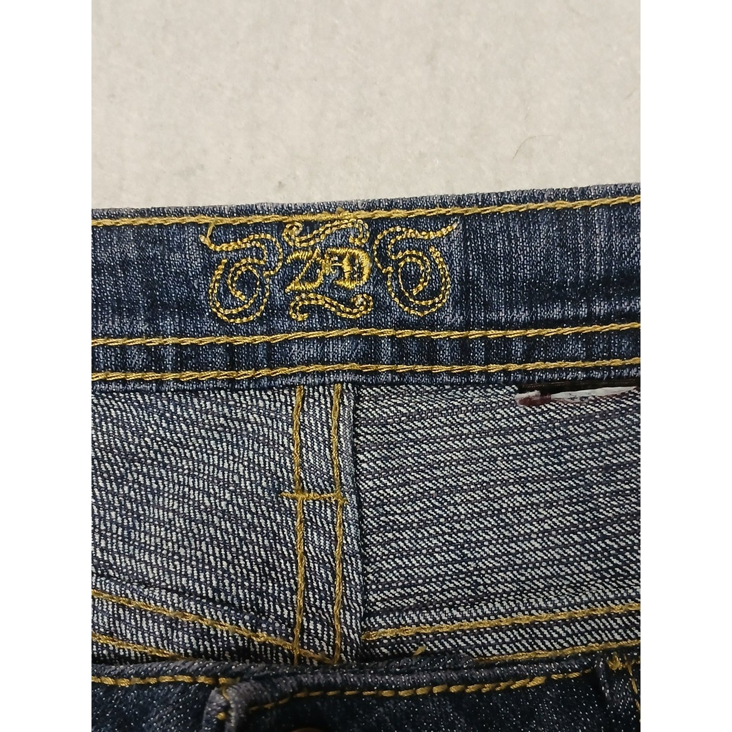 Zana Di (14) Y2K Women's Boot Cut Dark Blue Denim Jeans