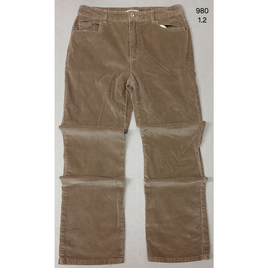 Crazy Horse (8) Vintage Brown Corduroy Relaxed Boot Cut Pant