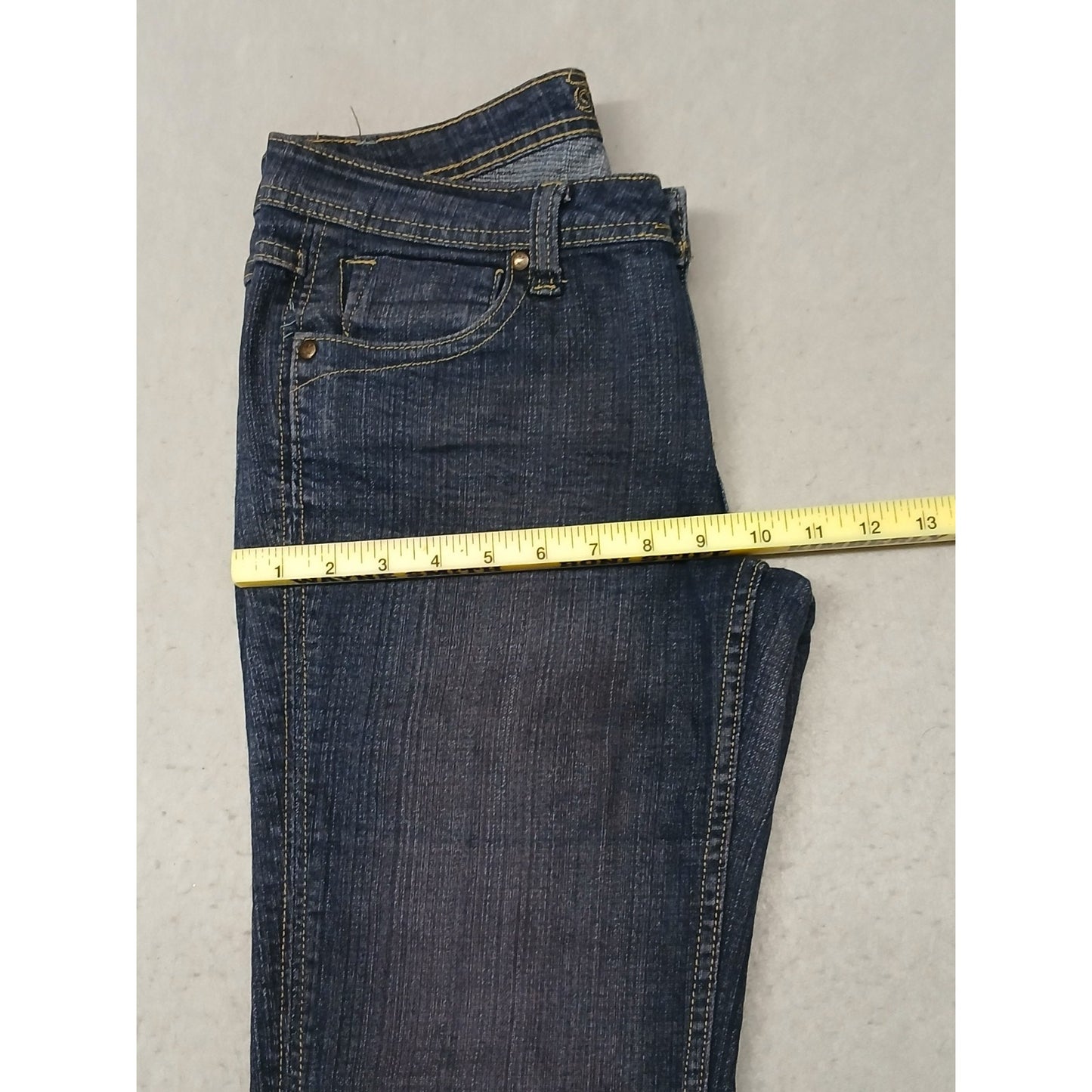 Zana Di (14) Y2K Women's Boot Cut Dark Blue Denim Jeans