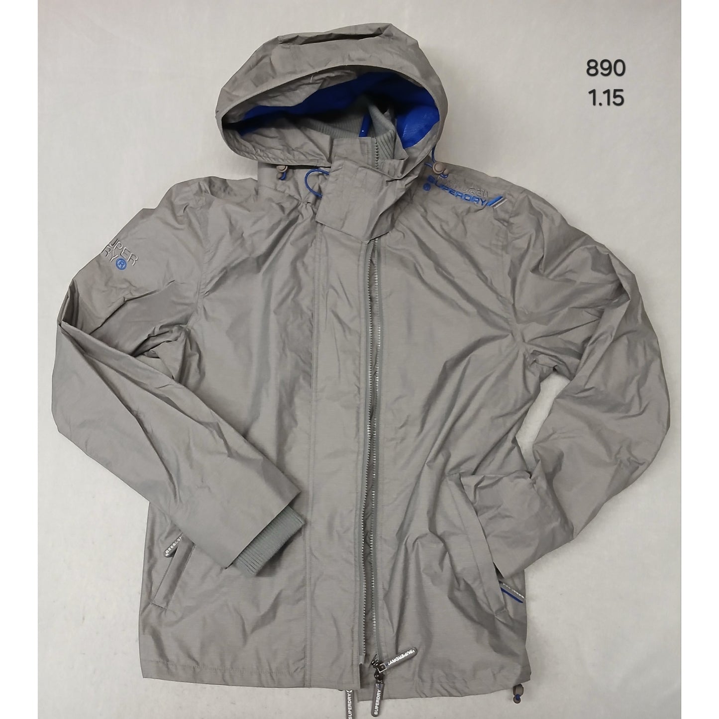 Superdry (XL) Men's Technical Hooded Pop Zip SD Windcheater