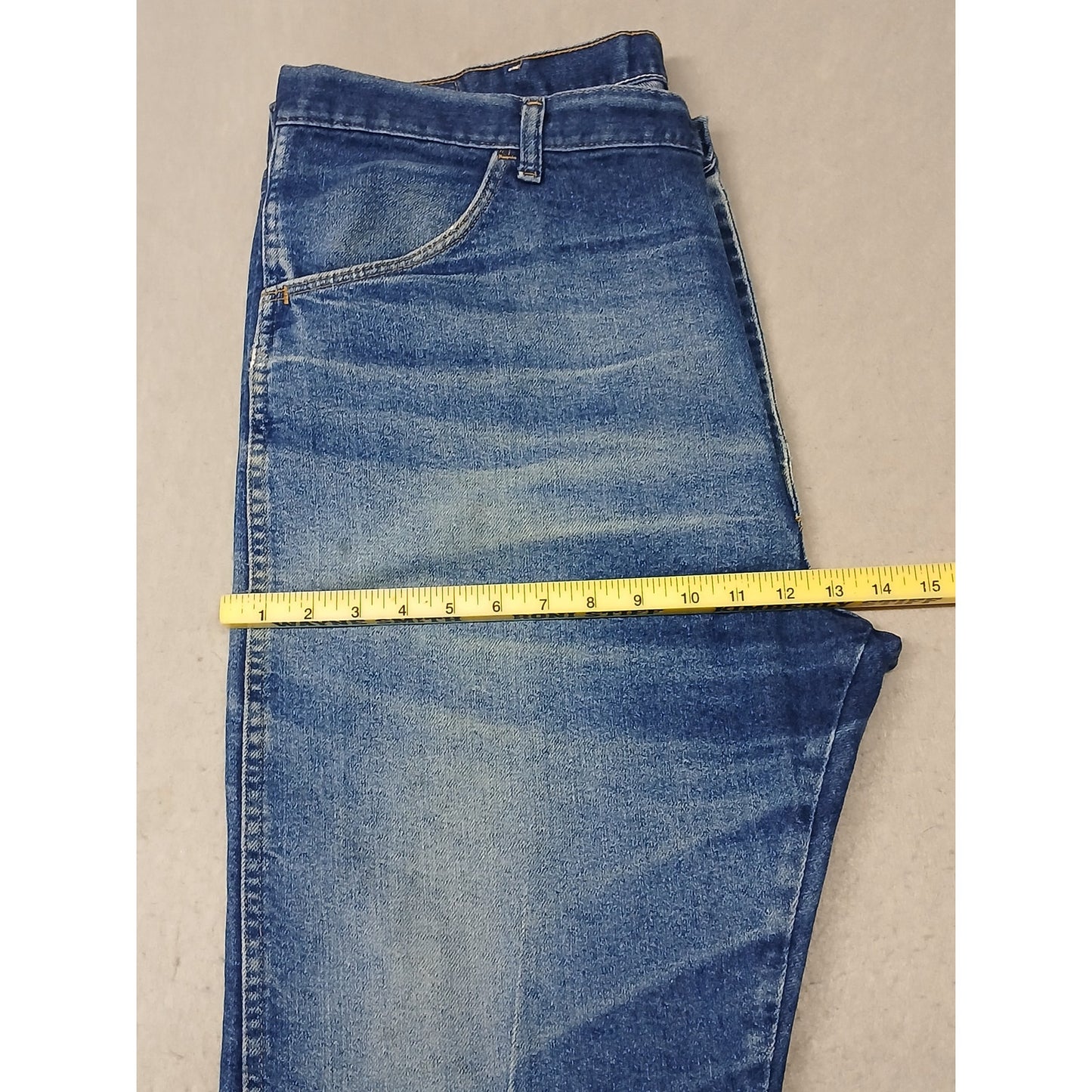 Wrangler (40x30) Men's Relaxed Fit Straight Blue Denim Jeans