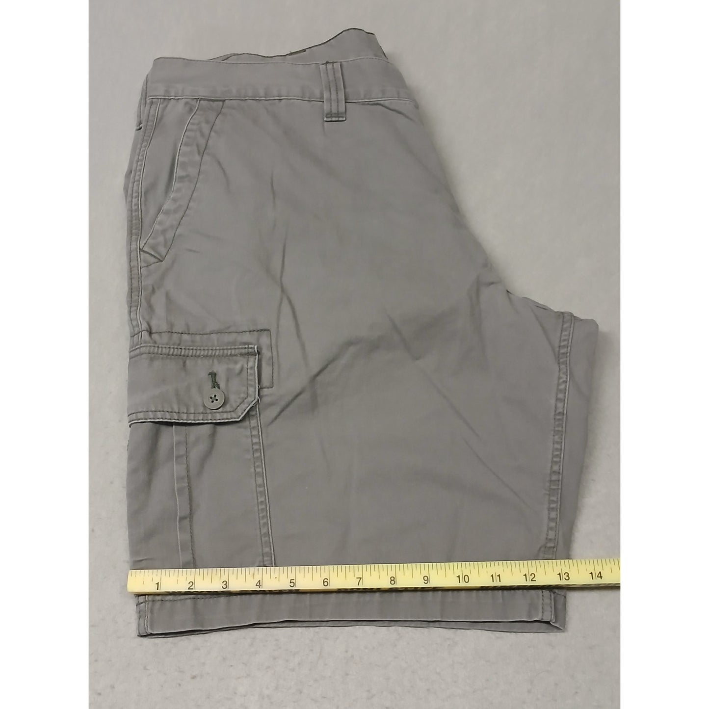 U.S. Polo Assn. (44) Men's Gray Cargo Khaki Relaxed Shorts
