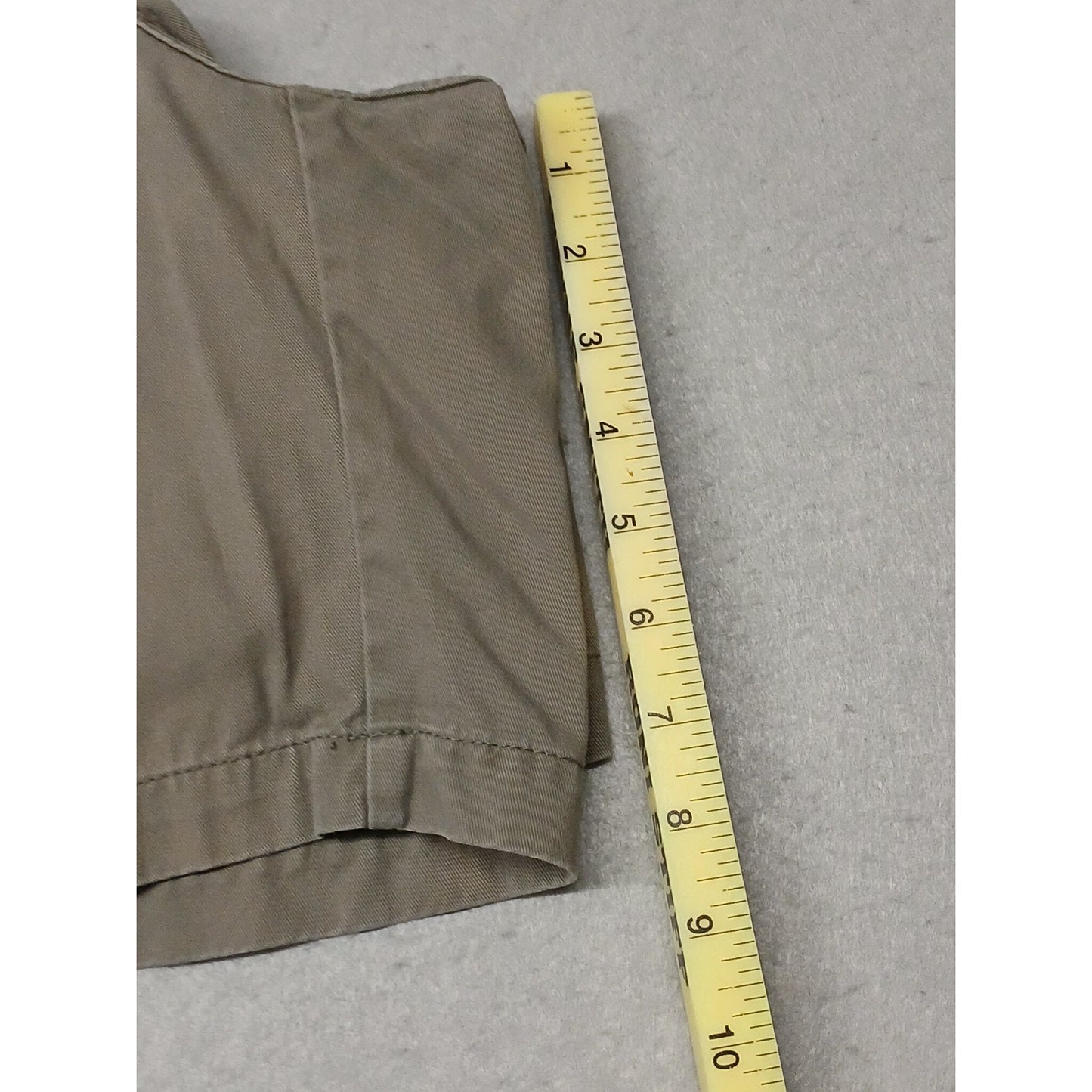 Harbor Bay (2XL) Men's Stretch Gray Khaki Chino Shorts