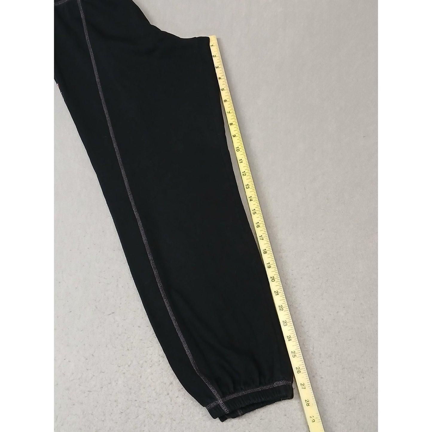 U-Trau (Large) Adults Black TTU Red Raiders Legging Sweatpants