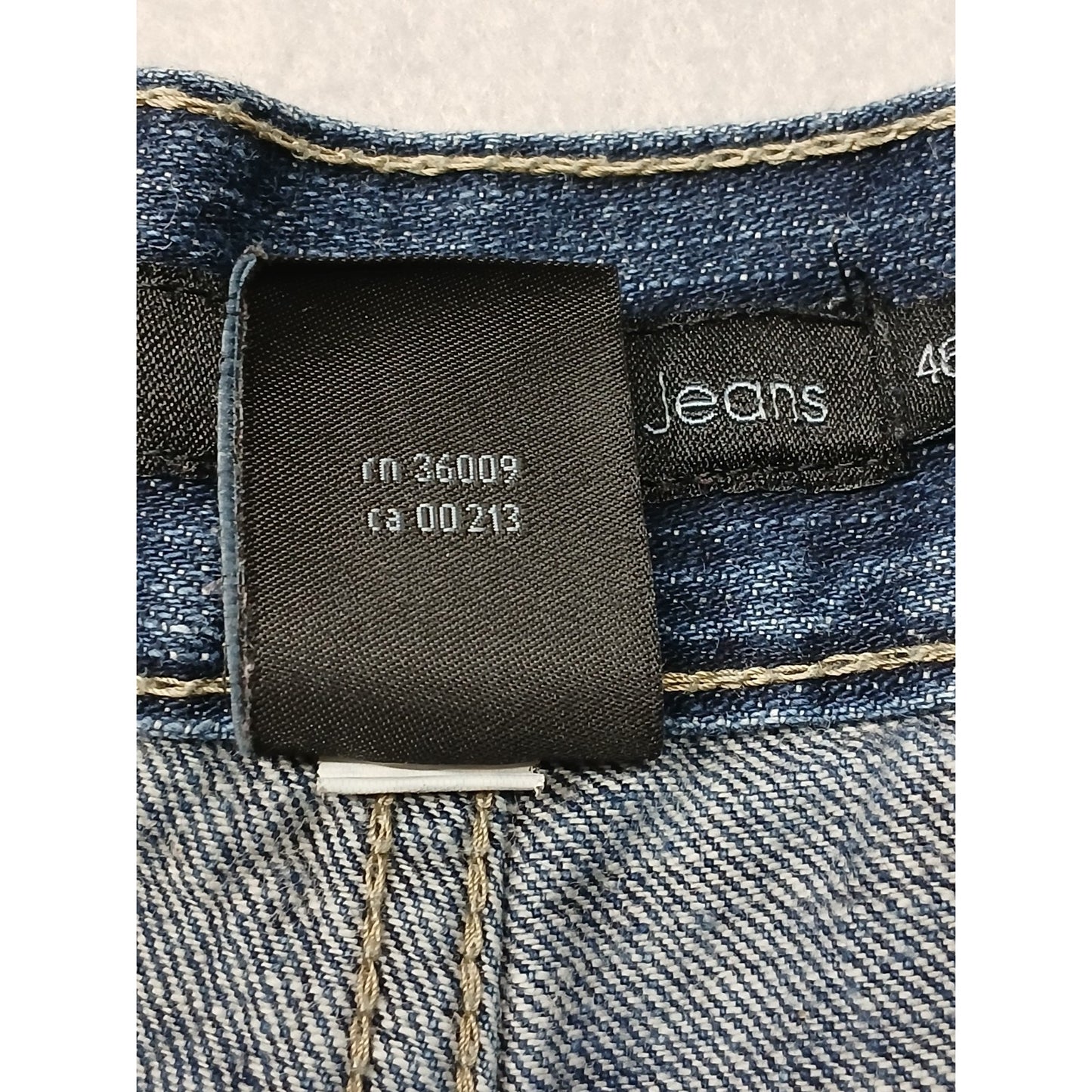 Calvin Kline (46x30) Men's Loose Fit Blue Denim Jeans