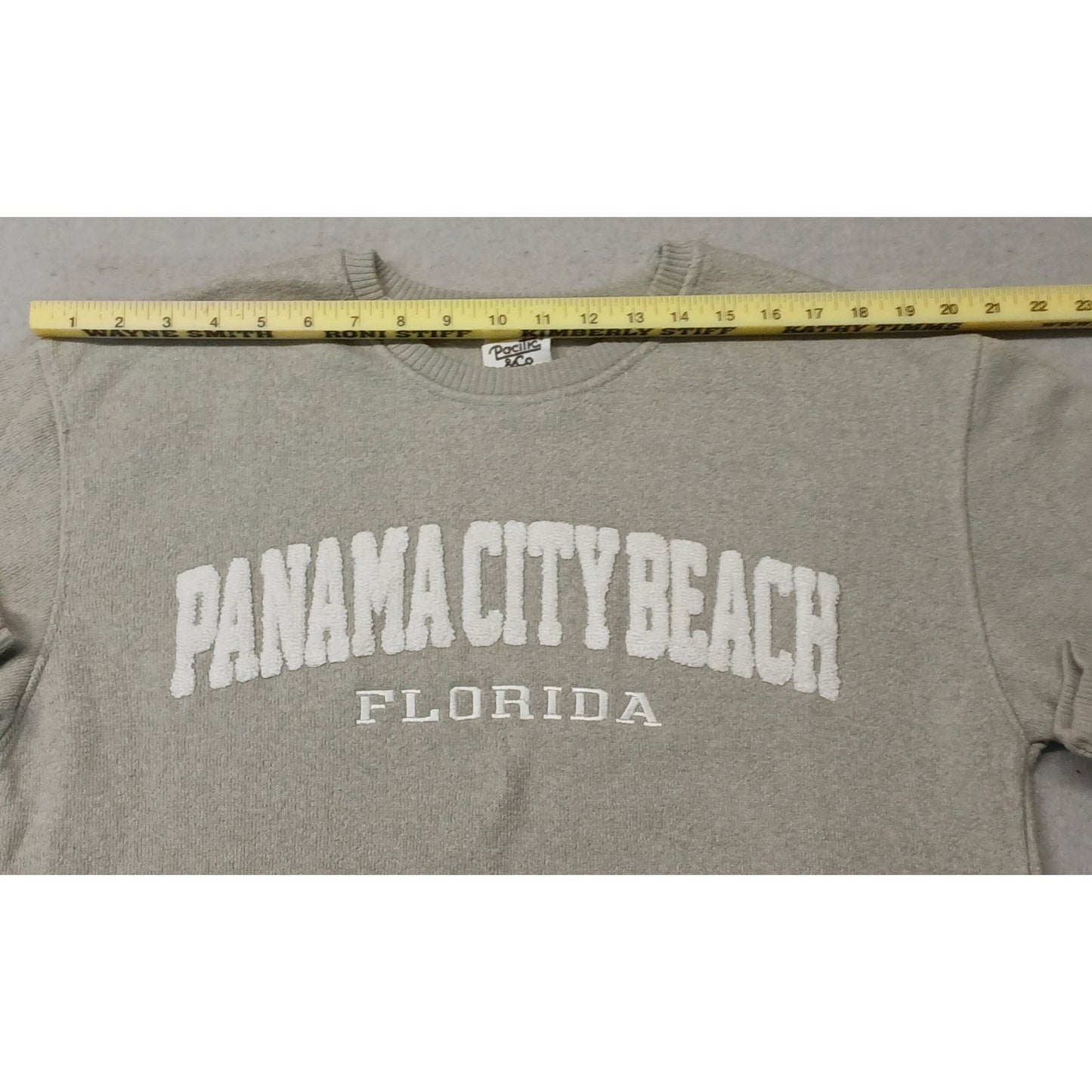 Pacific & Co. (Medium) Unisex Sage Gray Crew Neck Soft Sweatshirt