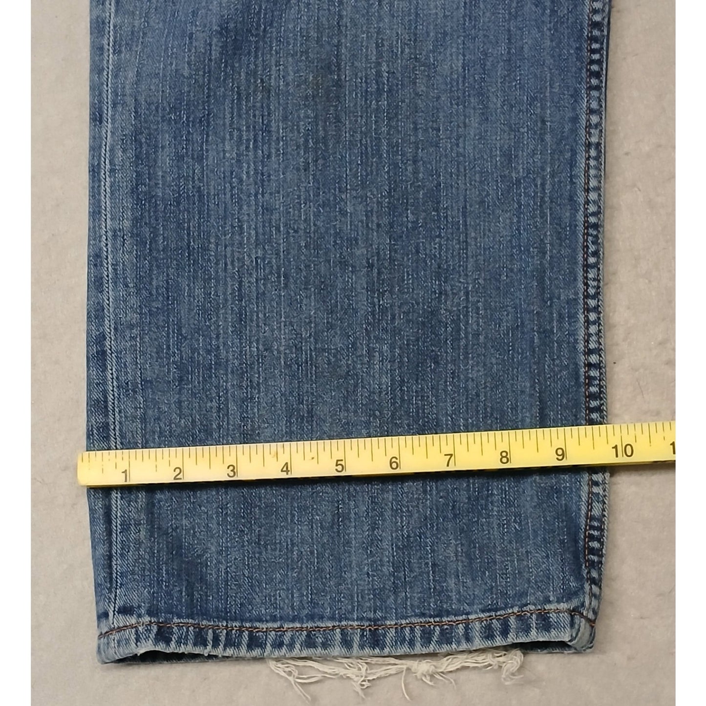 Cremieux (42x28) Men's Relaxed Straight Fit Blue Denim Jeans