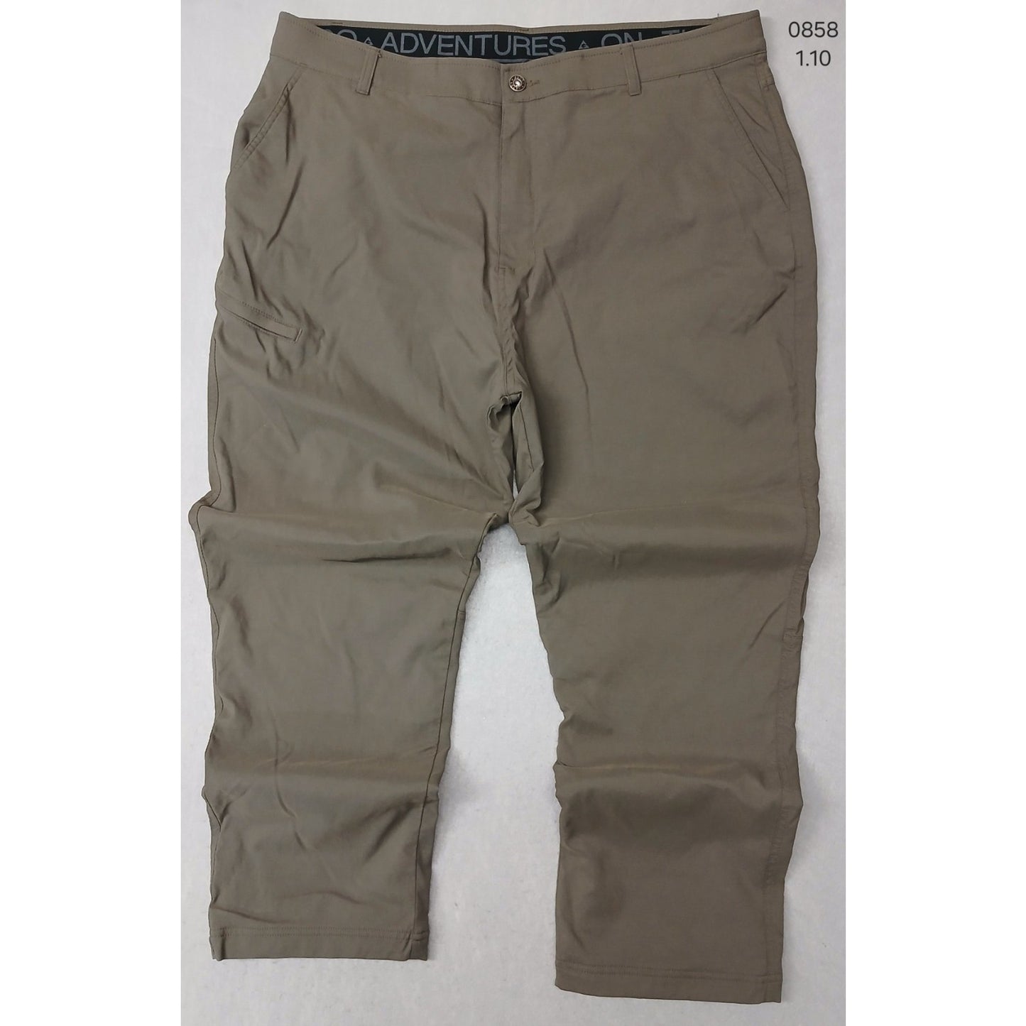 Gerry (40x30) Men's Brown Insulated Straight Chino Pants