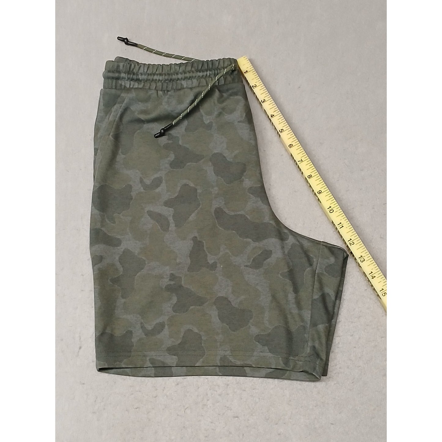 Magellan (Small) Men's Green Camouflage String Utililty Shorts
