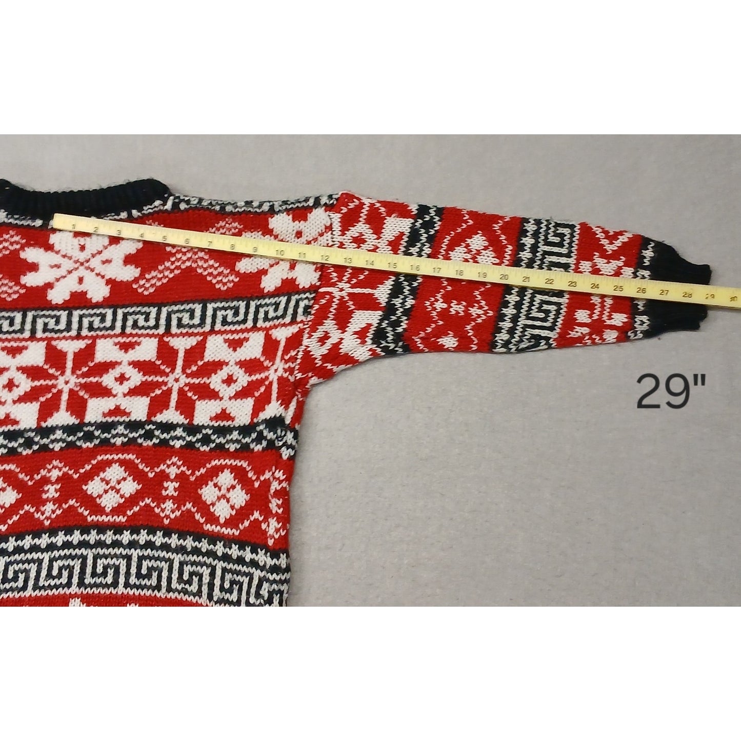 One Step Up (Medium) Unisex Multicolor Crew Neck Ugle Xmas Sweater