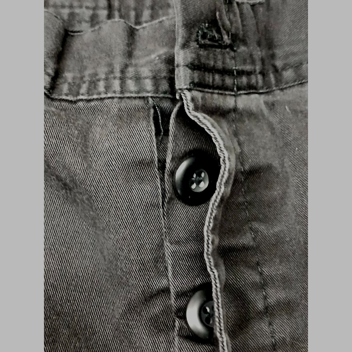 No-Comply (Medium R) Men's Black Skate Apparel Cargo Pants