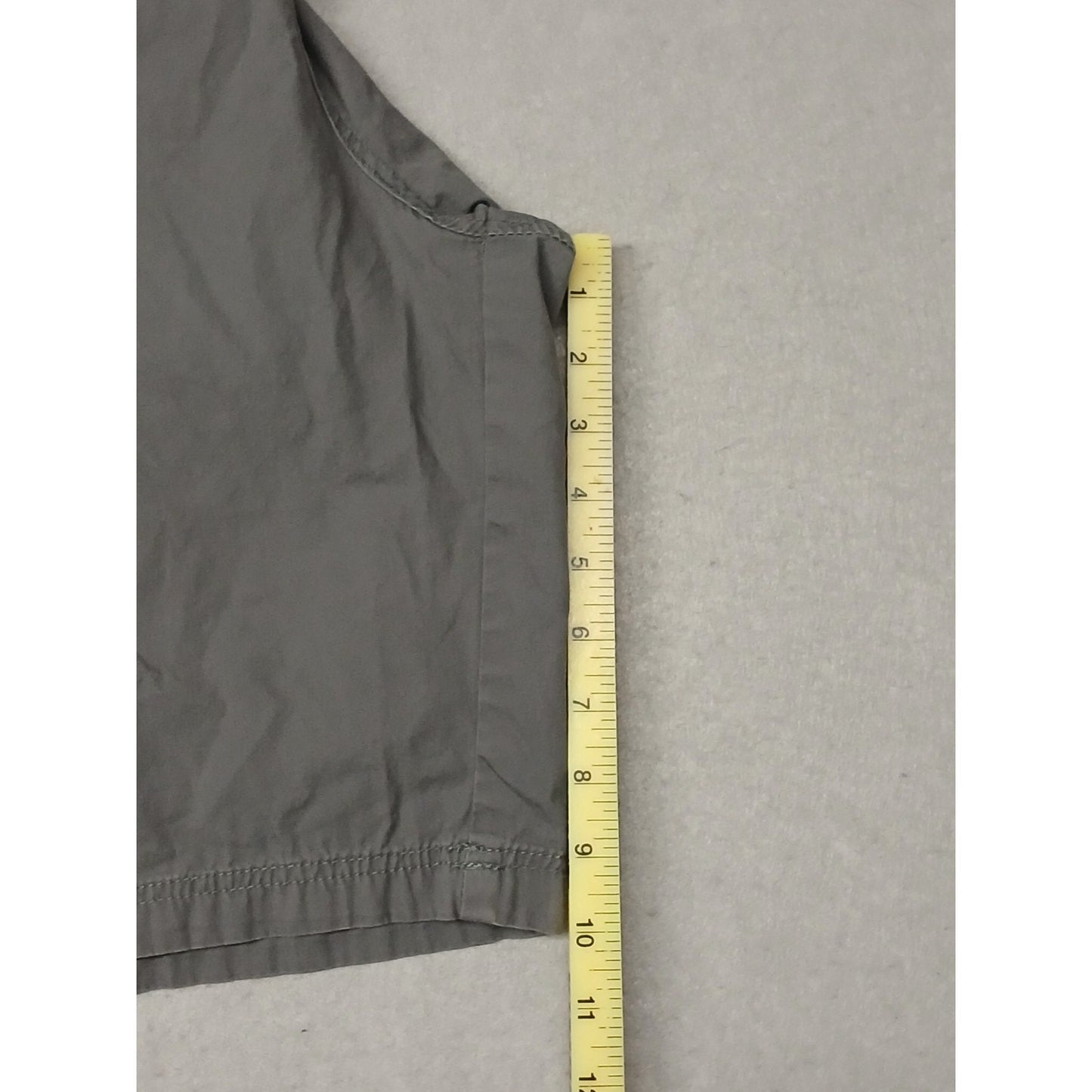 King Size (46) Men's Gray Cargo Style Relaxed Shorts