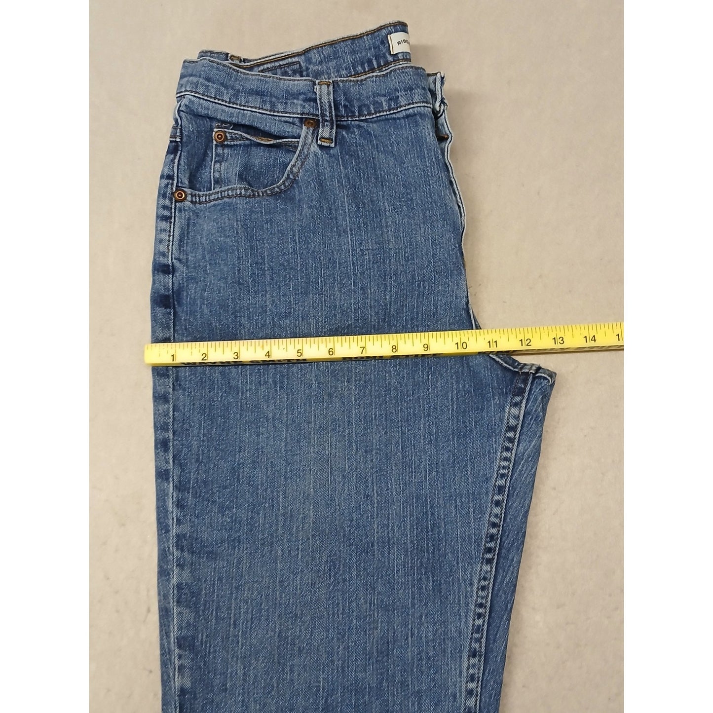 Ryders (14P) women's Relaxed Straight Leg Blue Denim Jeans