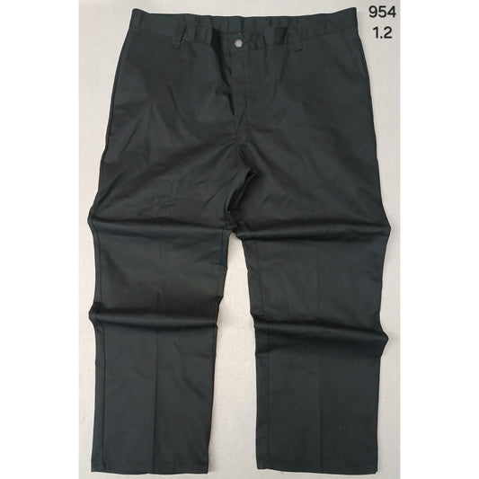 Dickies (42x30) Men's Black Relaxed Straight Leg Utility Trousers