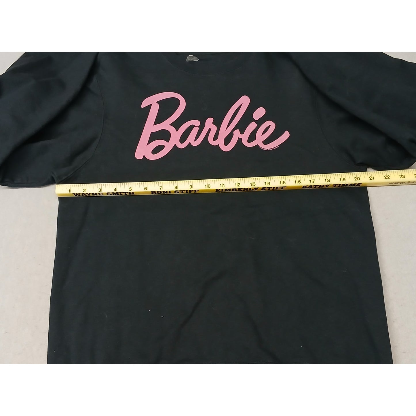 Mattel (No Size) Women's Black Crew Neck Pullover Sweatshirt