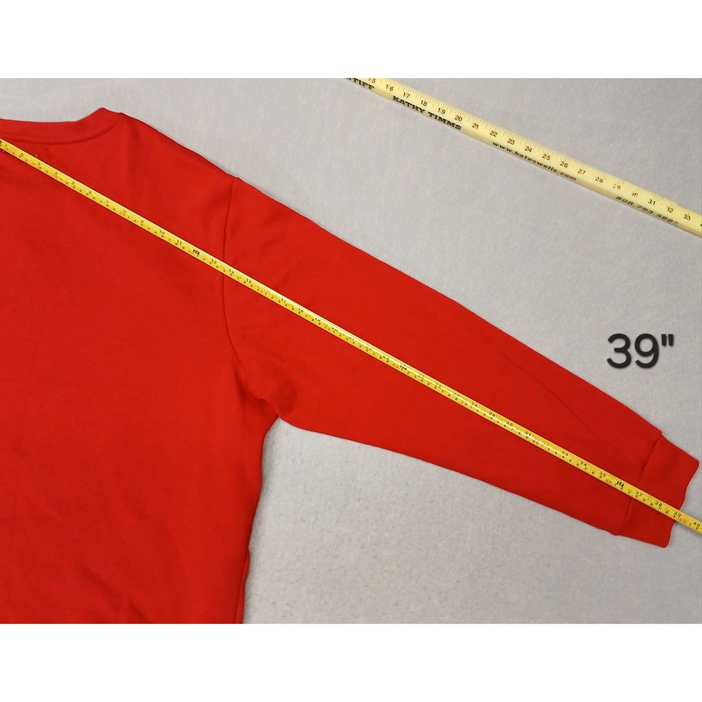 Holiday Time (3XL) Lite Up Red Crew Neck Pullover Sweatshirt