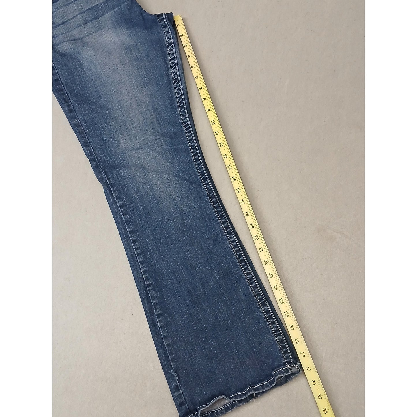 Maurices (11/12 Reg) Straight Leg Boot Cut Blue Denim Jeans