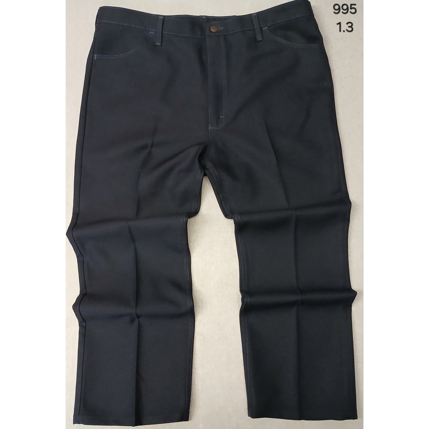 Wrangler 82NV (42x30) Blue Relaxed Straight Stretch Pants