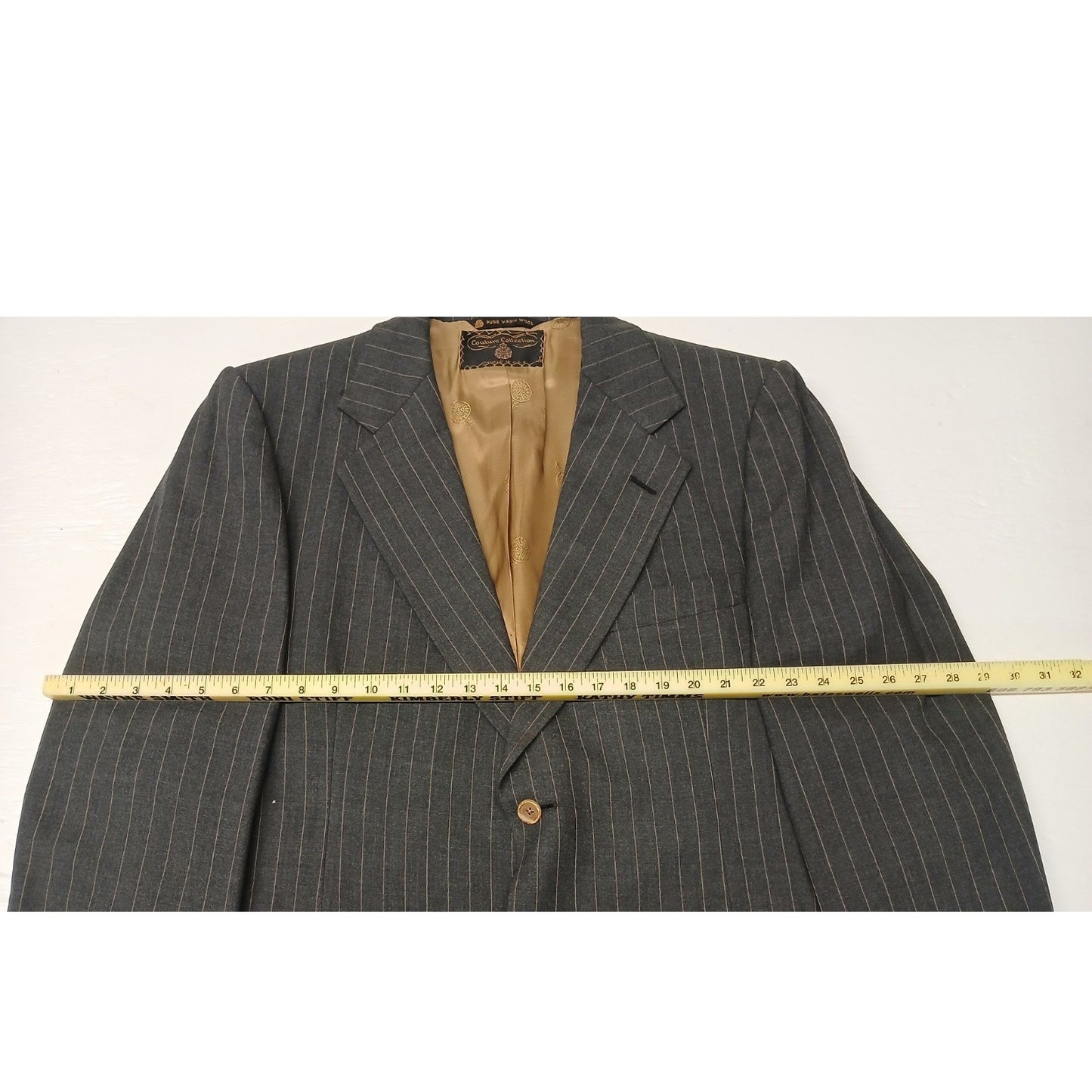 Cotoure (No Size) Mens Charcoal Collection Pure Wool Blazer