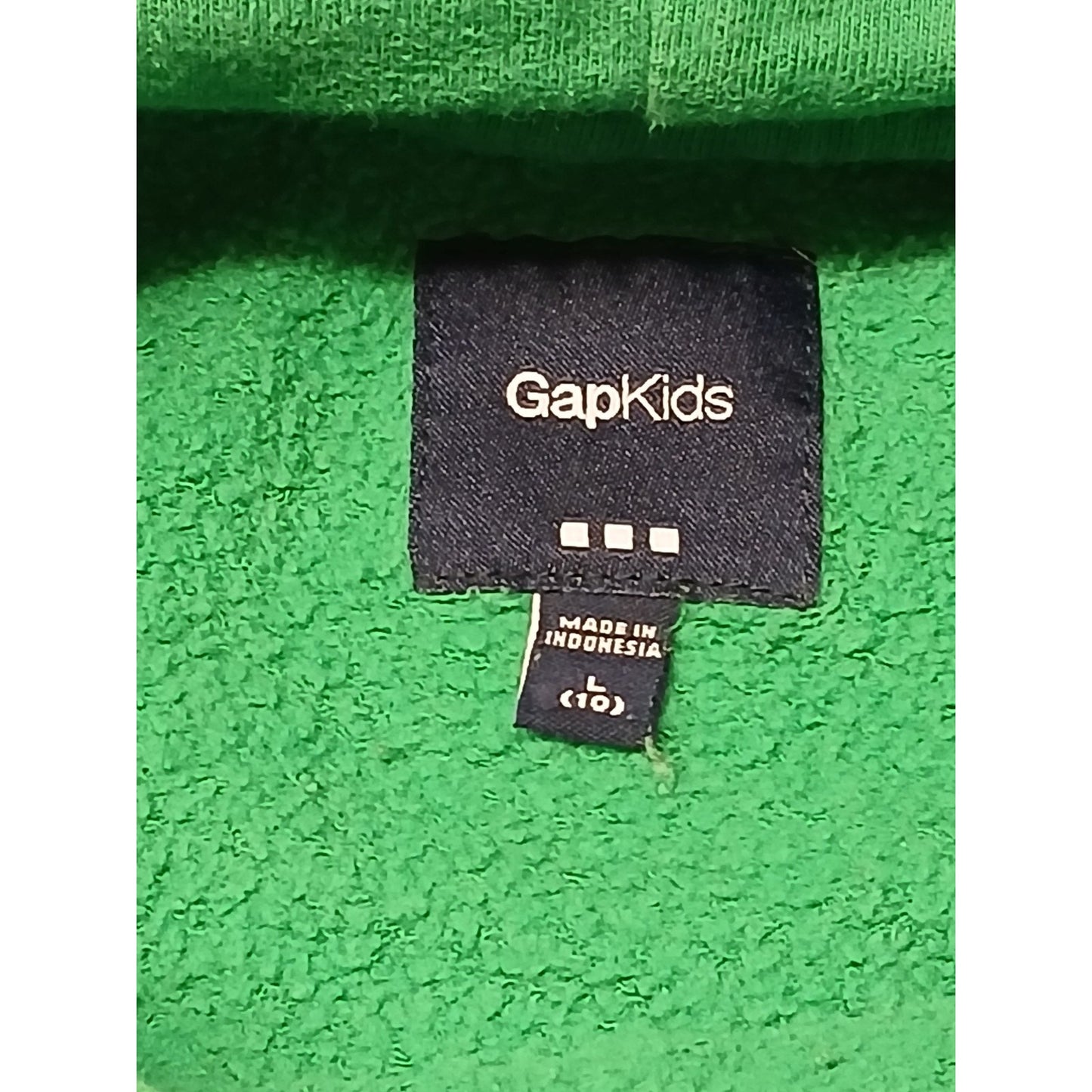Gap Kids (Large) Green Pullover Hoodie Sweatshirt